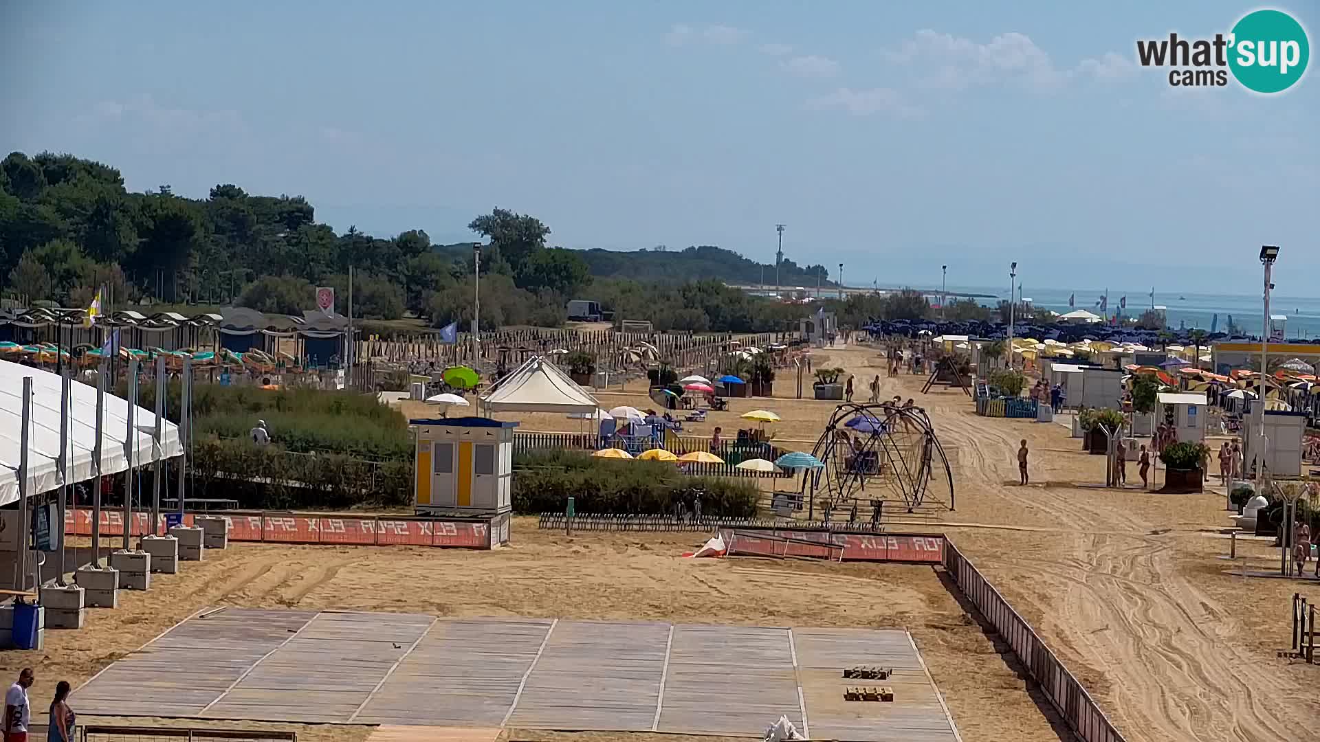 La cámara web de la playa de Bibione – Zenith