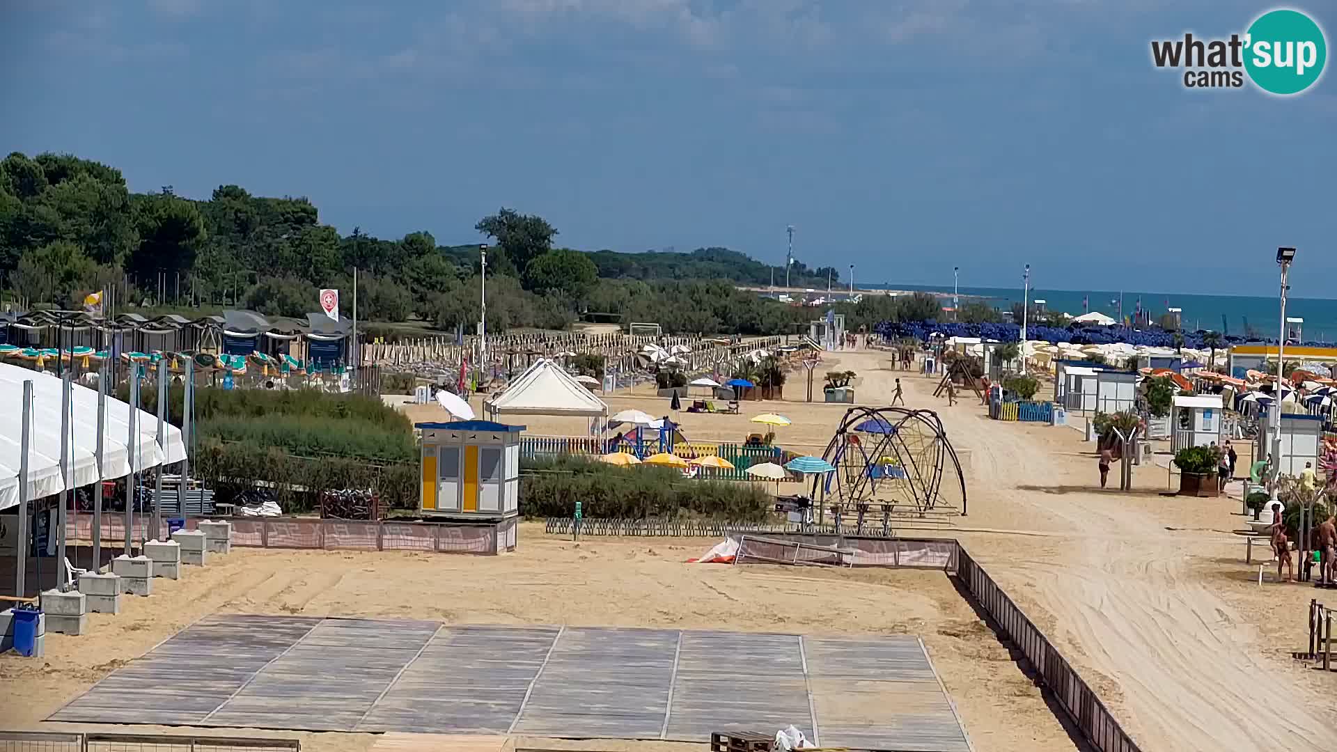 La cámara web de la playa de Bibione – Zenith