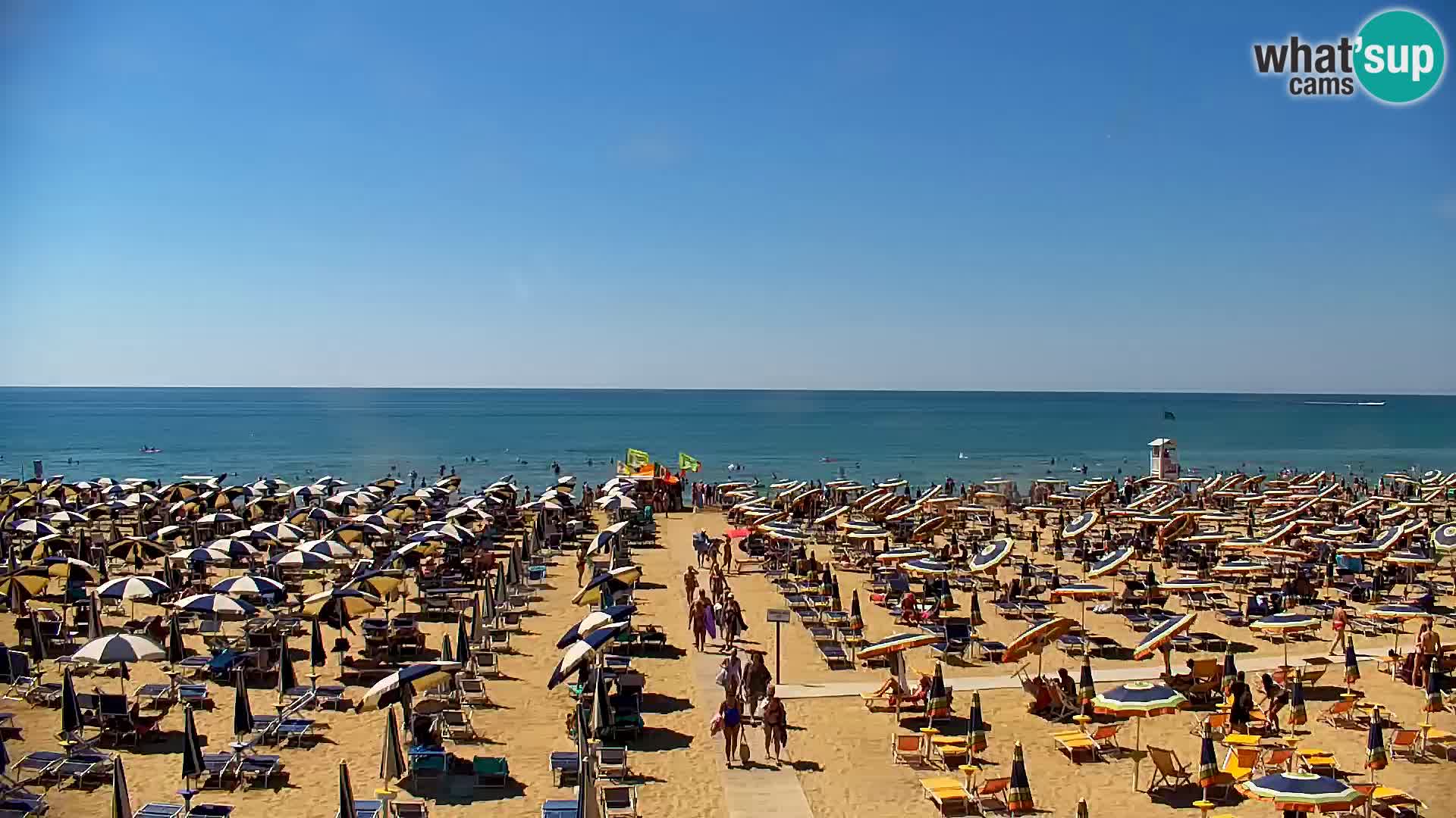 Spletna kamera na plaži Bibione – Zenit