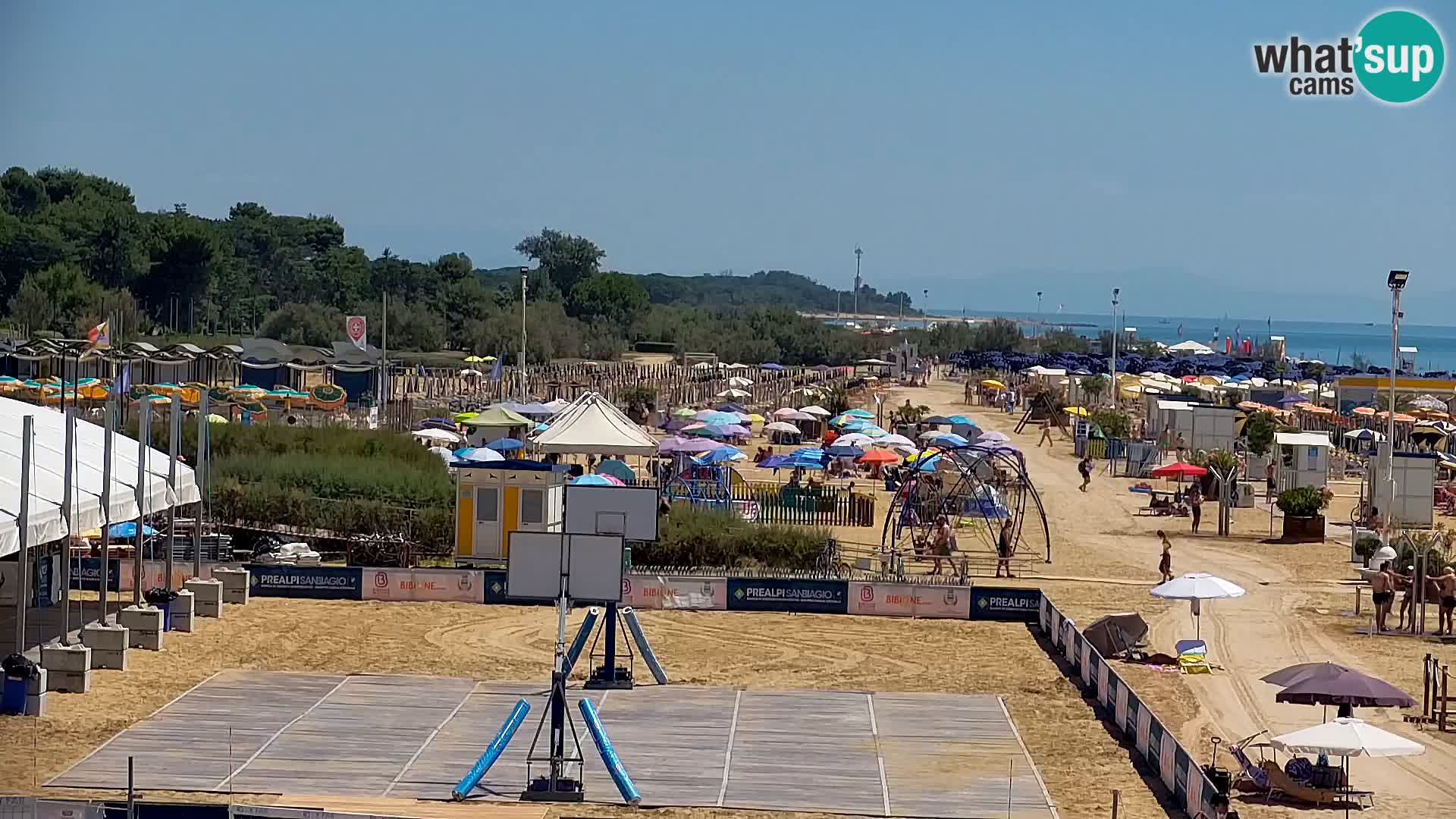 La cámara web de la playa de Bibione – Zenith