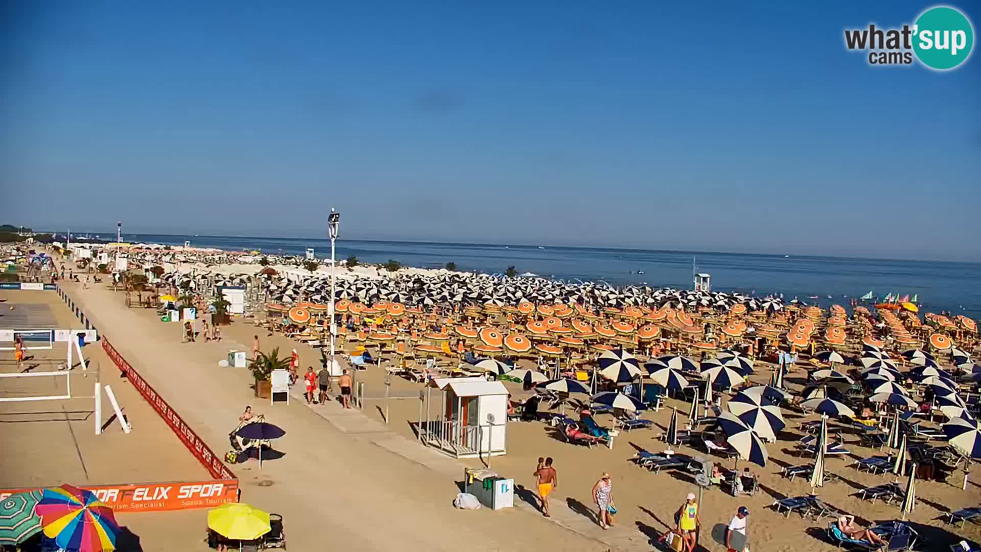 La webcam de la plage de Bibione – Zenith