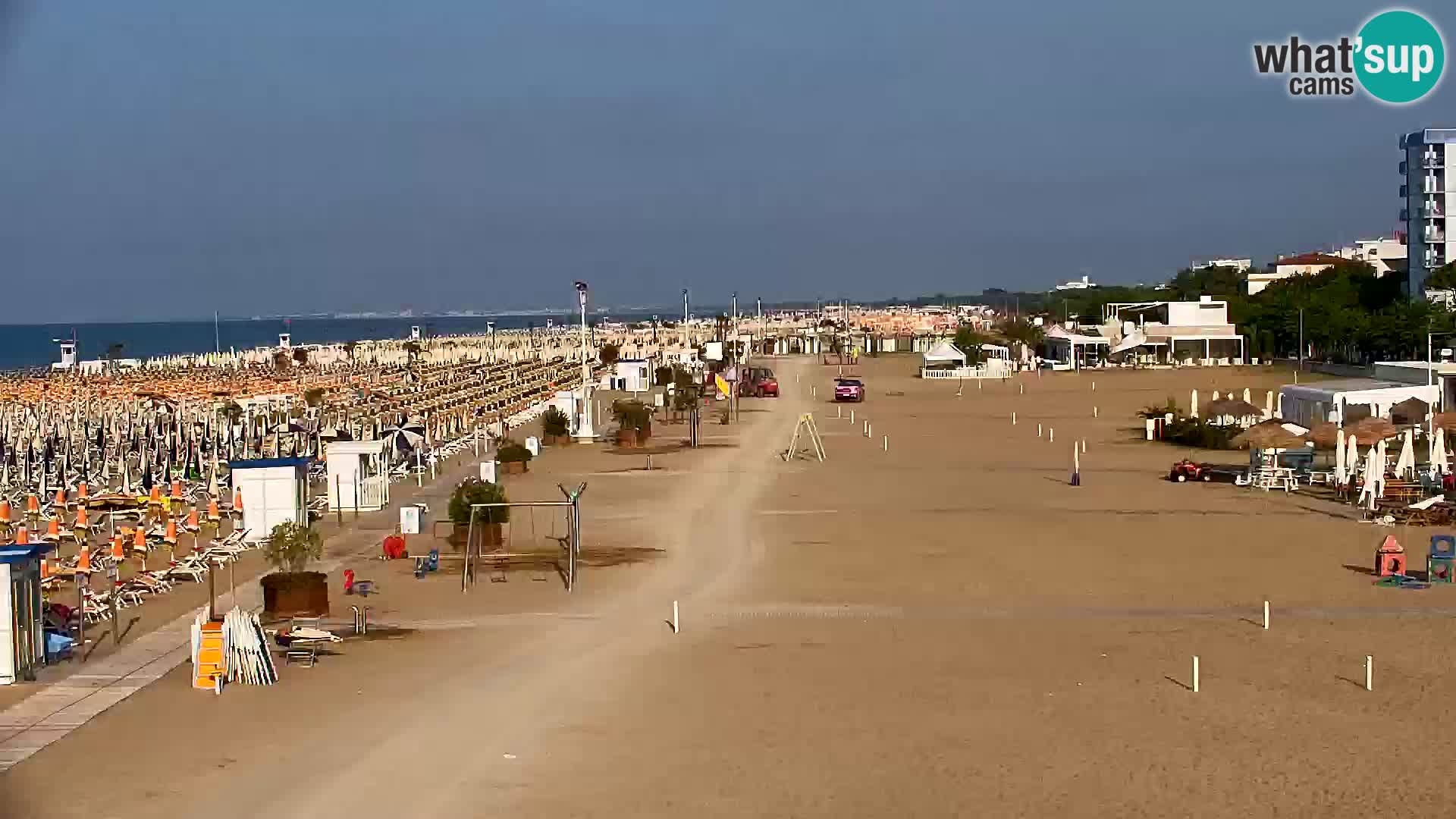 Bibione spiaggia webcam – Piazzale Zenith