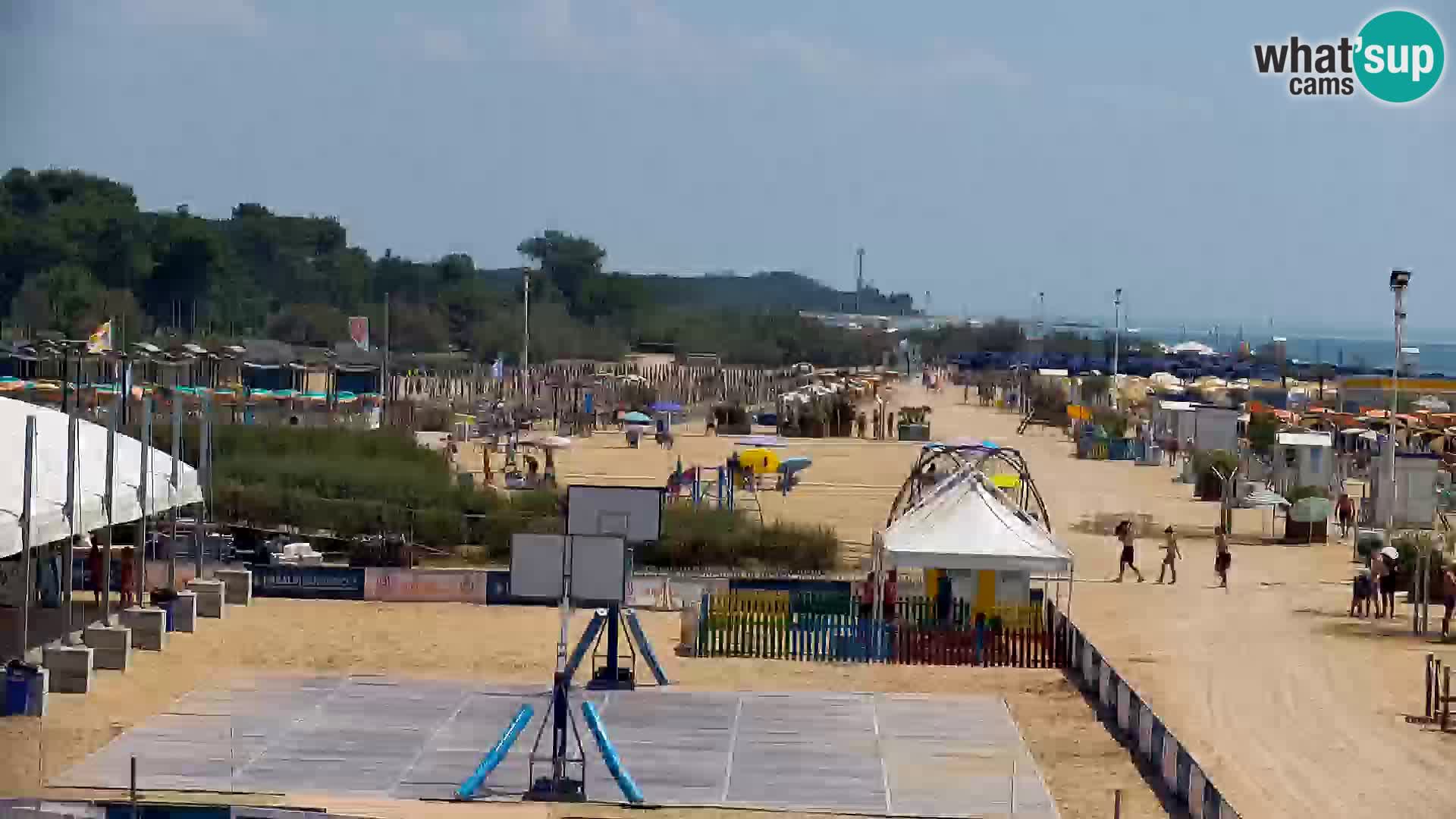 Bibione spiaggia webcam – Piazzale Zenith