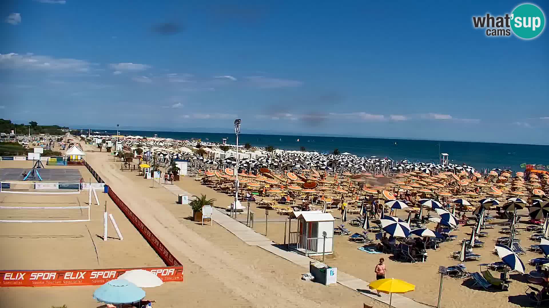 The Bibione beach webcam  – Zenith