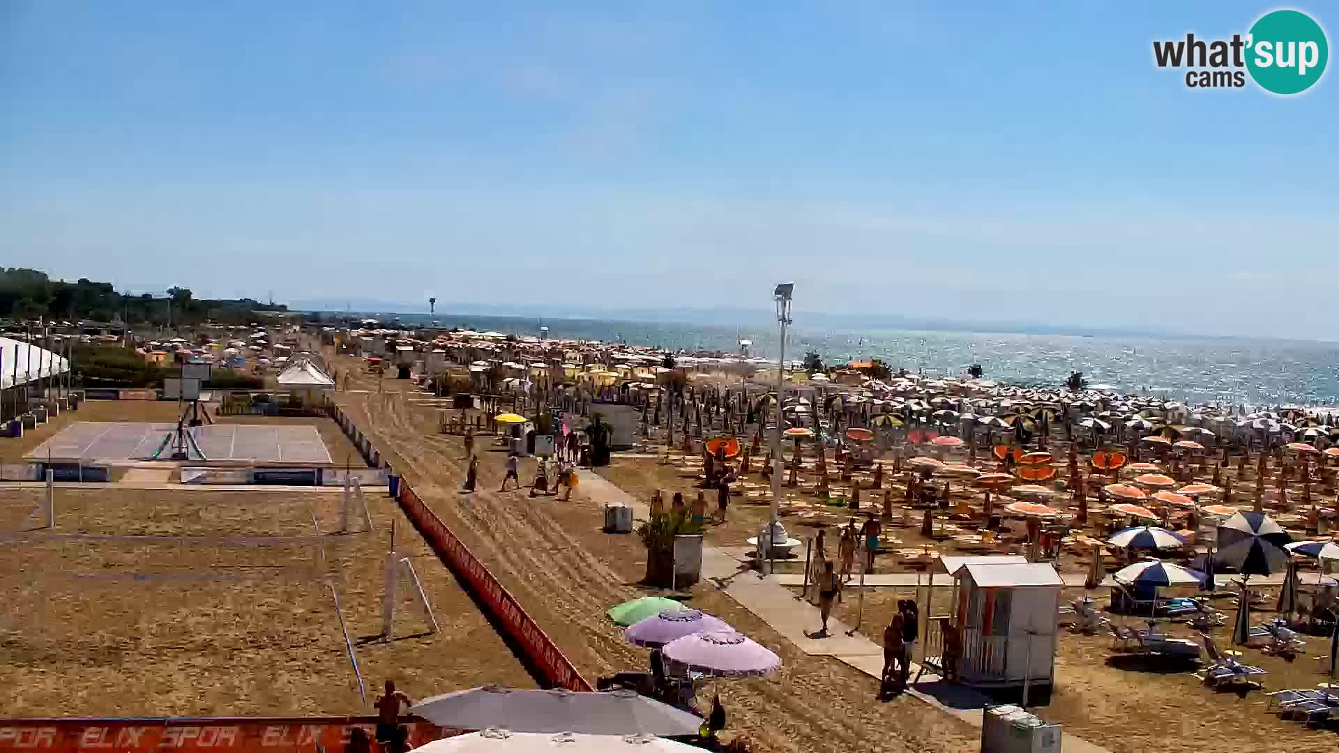 La cámara web de la playa de Bibione – Zenith