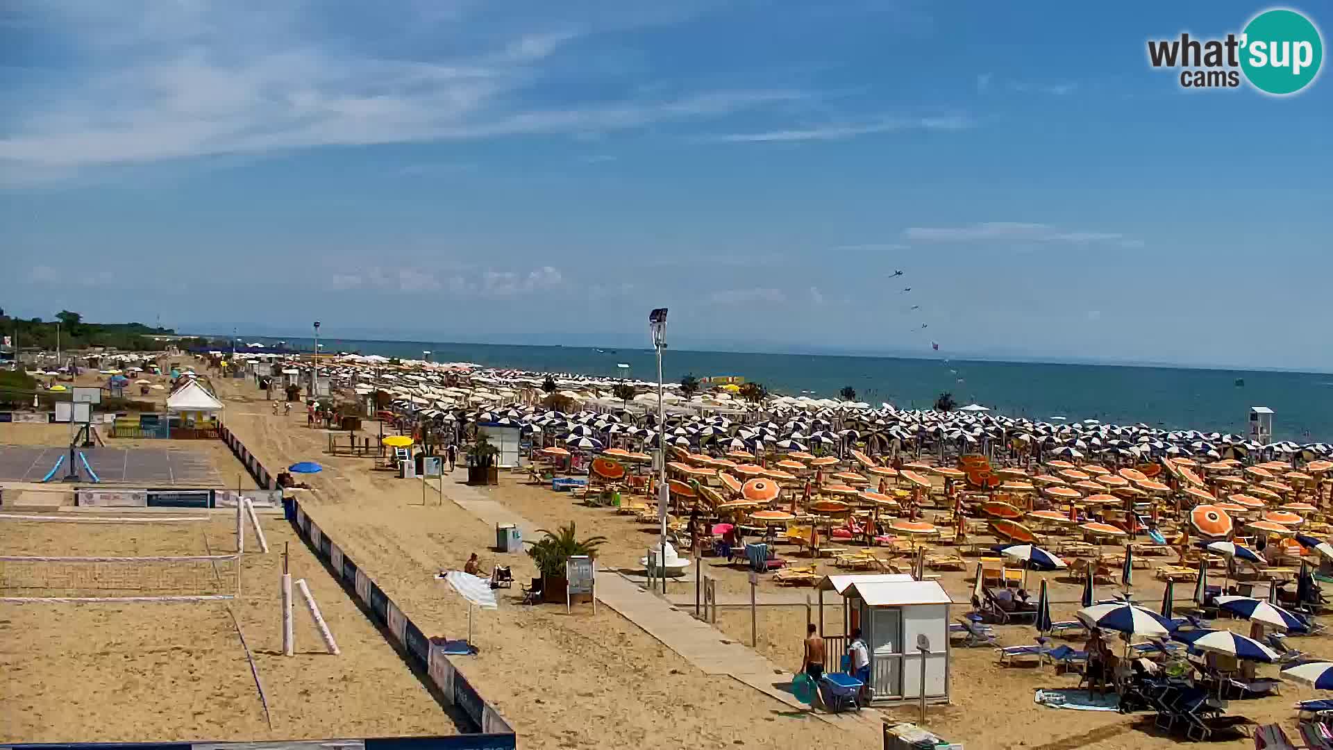 Bibione spiaggia webcam – Piazzale Zenith