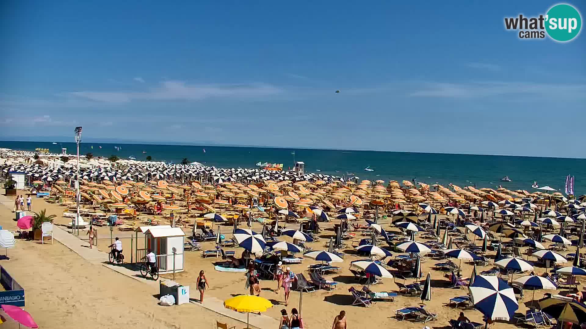 Bibione spiaggia webcam – Piazzale Zenith