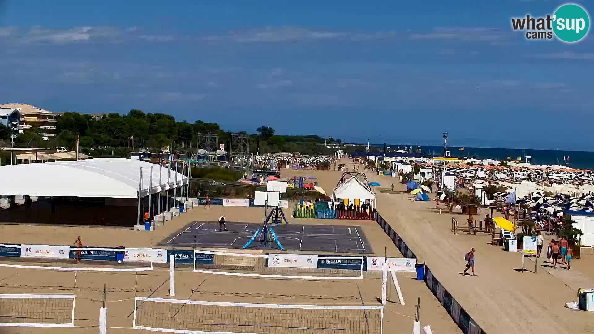 Bibione strand webcam  – Zenith