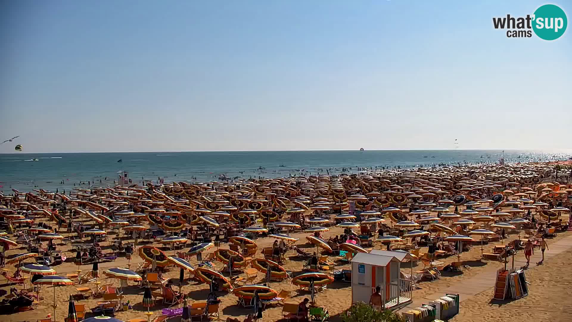 La webcam de la plage de Bibione – Zenith