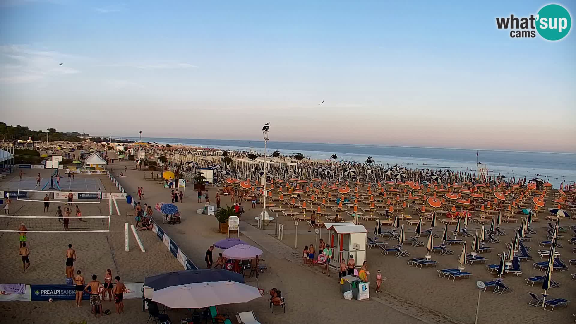 Bibione spiaggia webcam – Piazzale Zenith