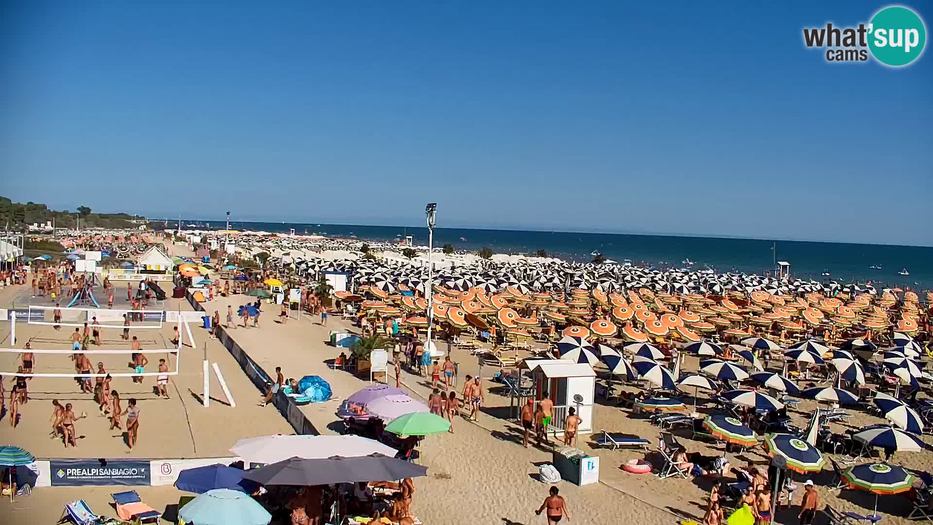 La cámara web de la playa de Bibione – Zenith