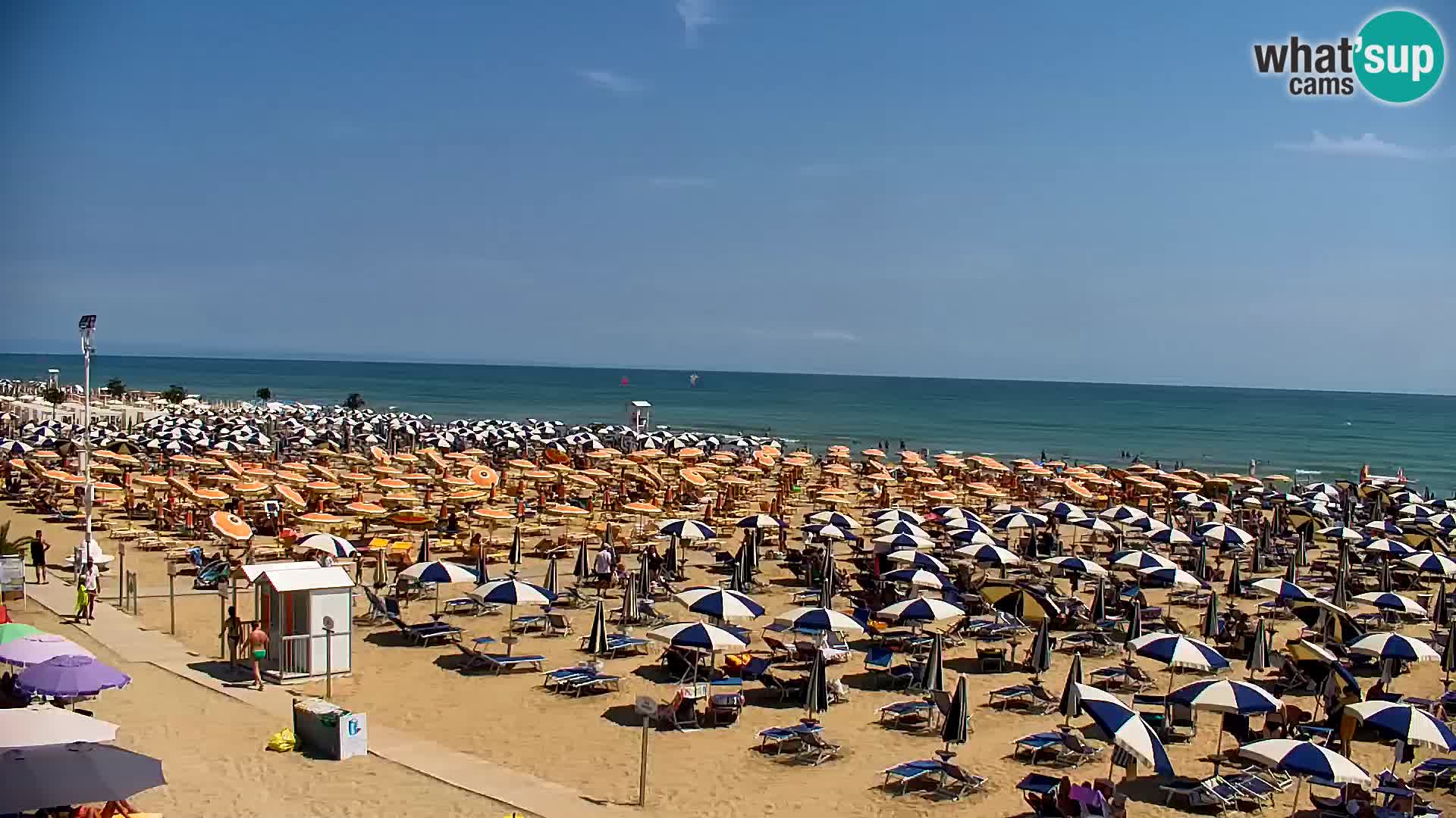 Bibione spiaggia webcam – Piazzale Zenith