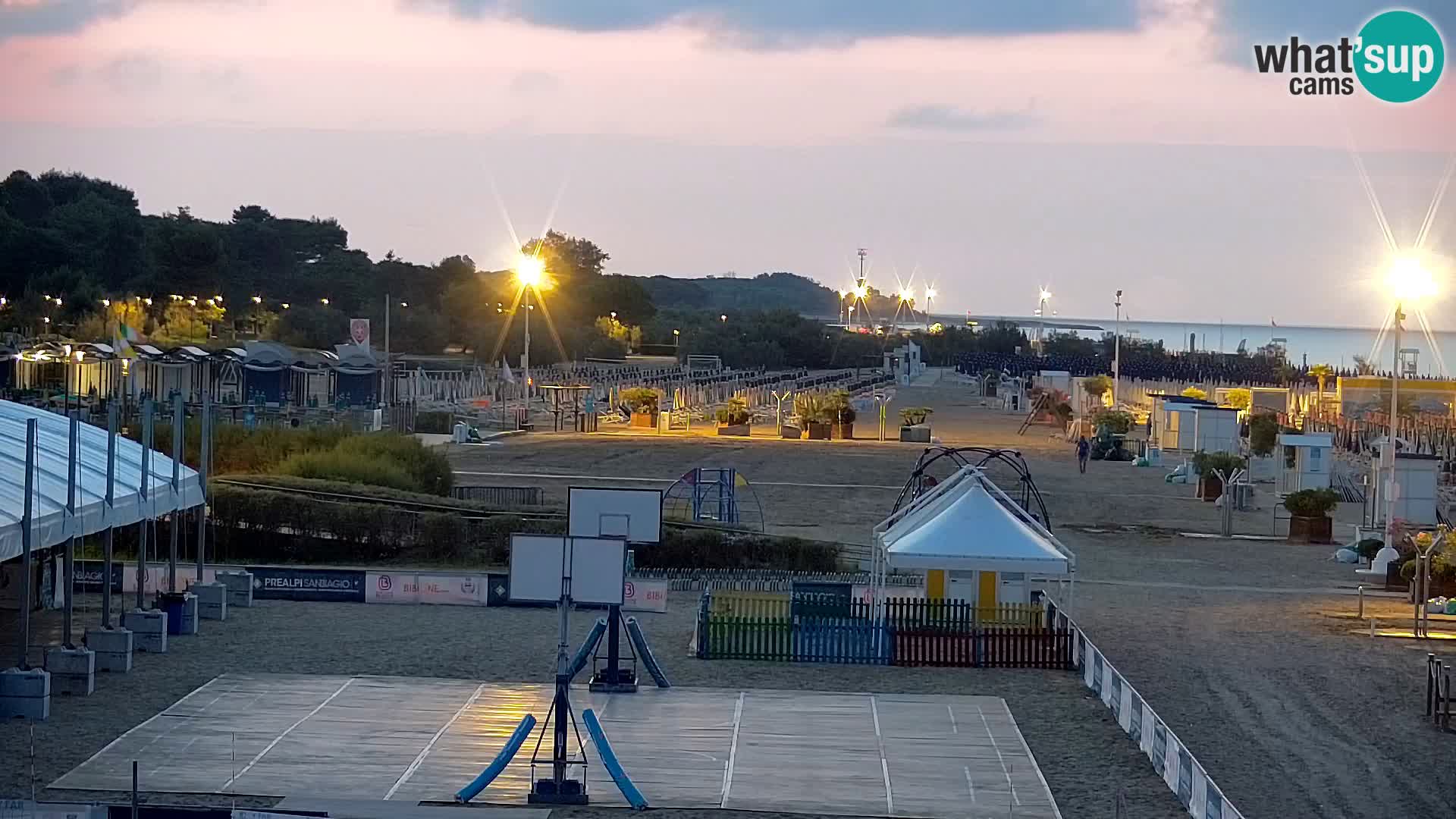 Spletna kamera na plaži Bibione – Zenit