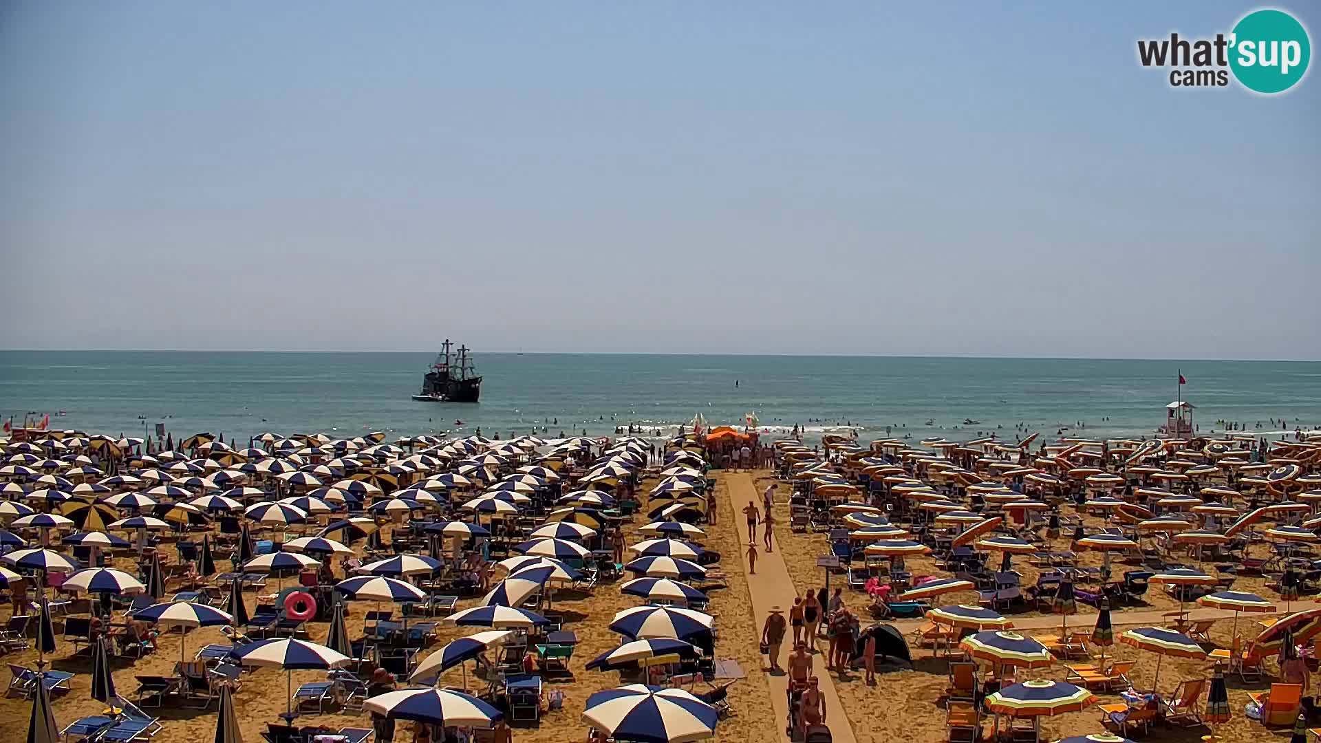 Bibione spiaggia webcam – Piazzale Zenith
