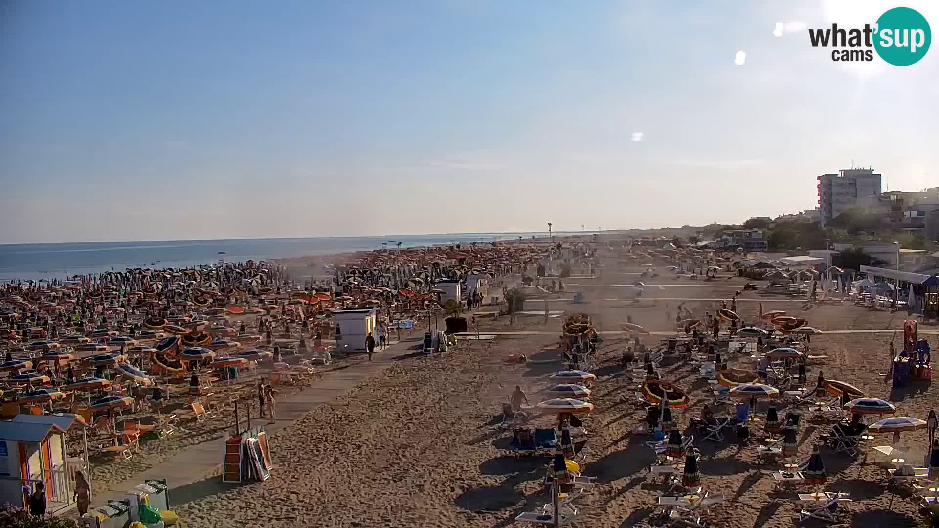 Bibione strand webcam  – Zenith