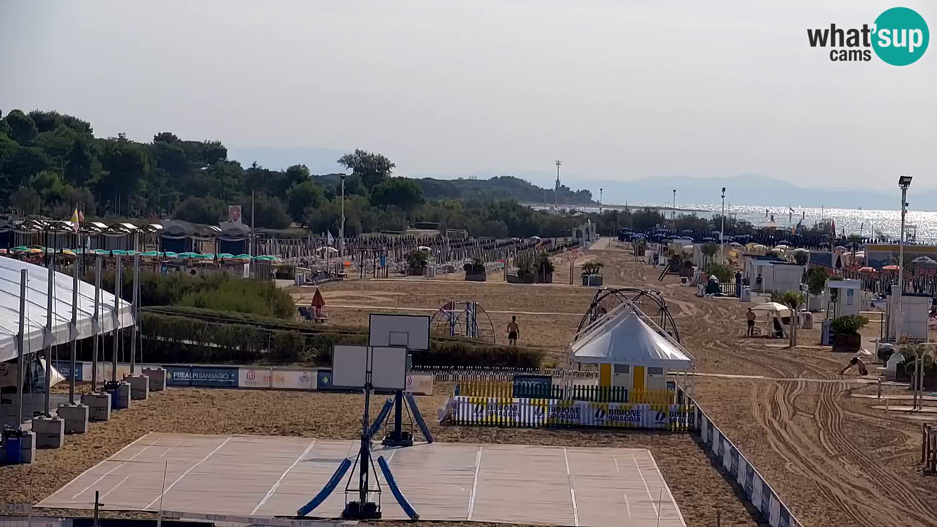 Bibione spiaggia webcam – Piazzale Zenith