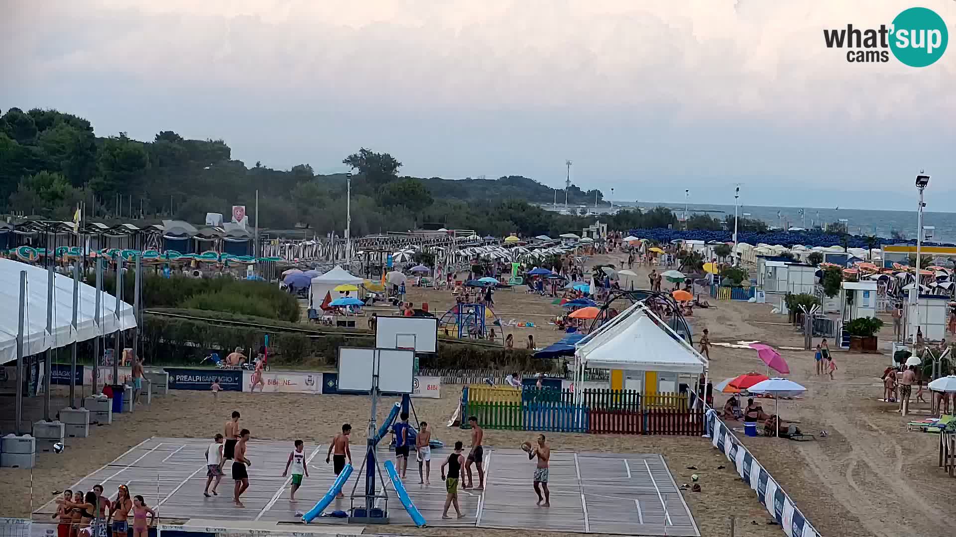 Bibione strand webcam  – Zenith