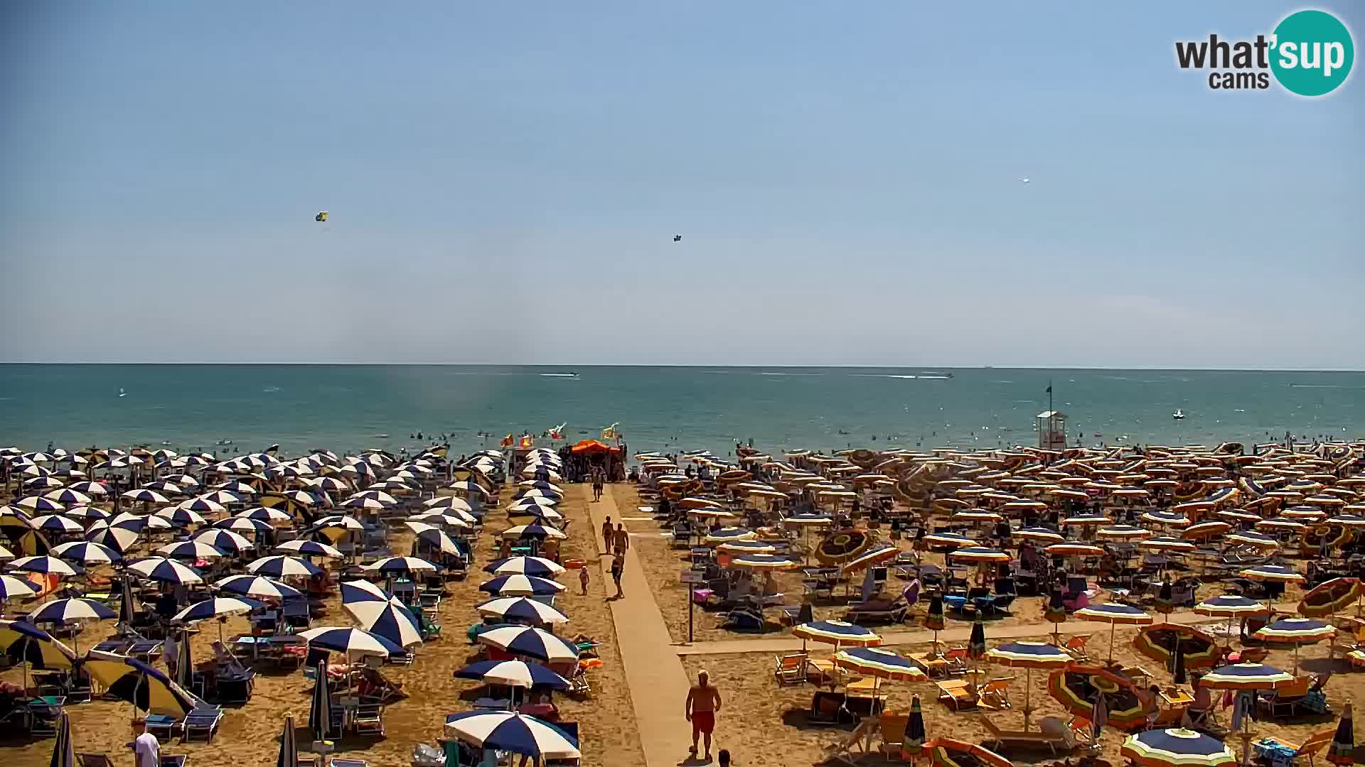 Bibione spiaggia webcam – Piazzale Zenith