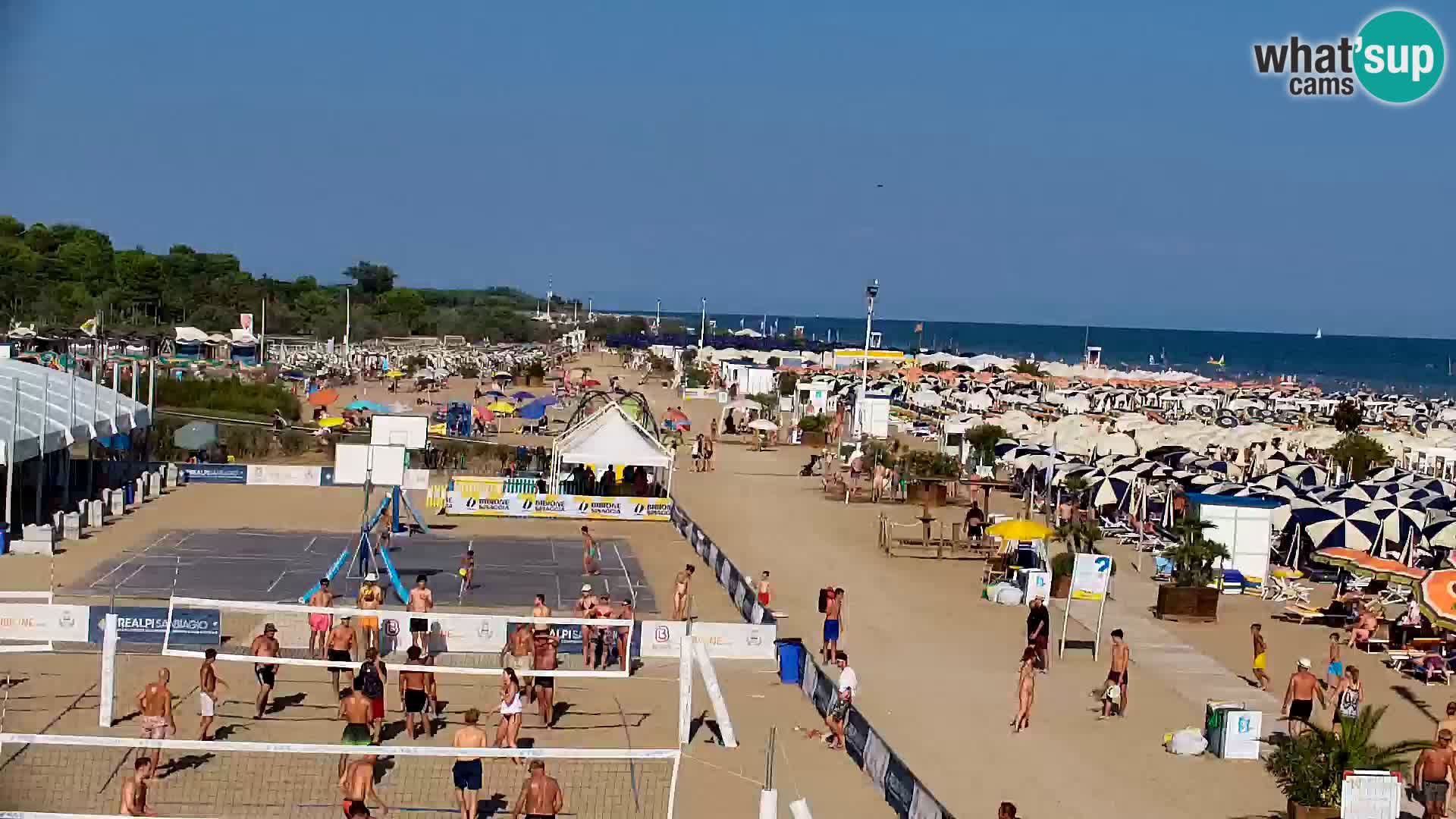 La webcam de la plage de Bibione – Zenith