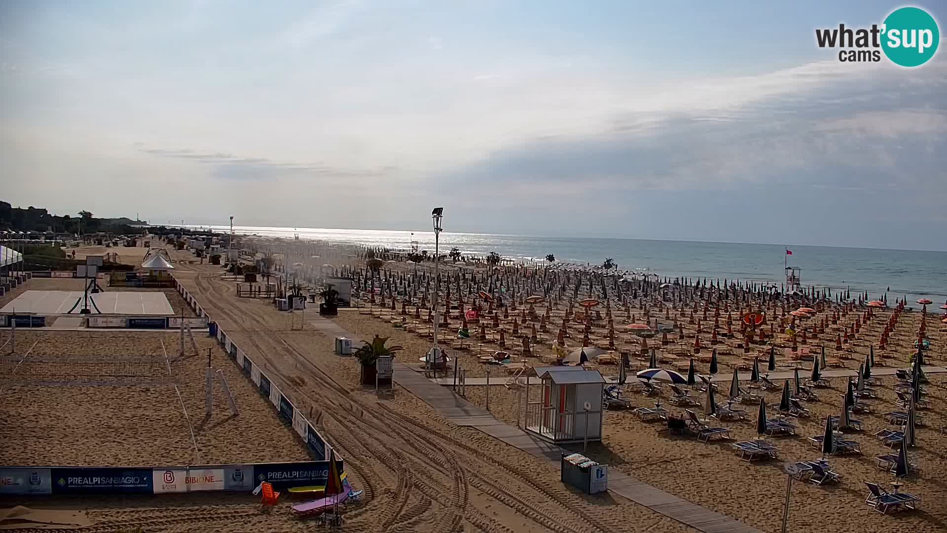 Bibione spiaggia webcam – Piazzale Zenith
