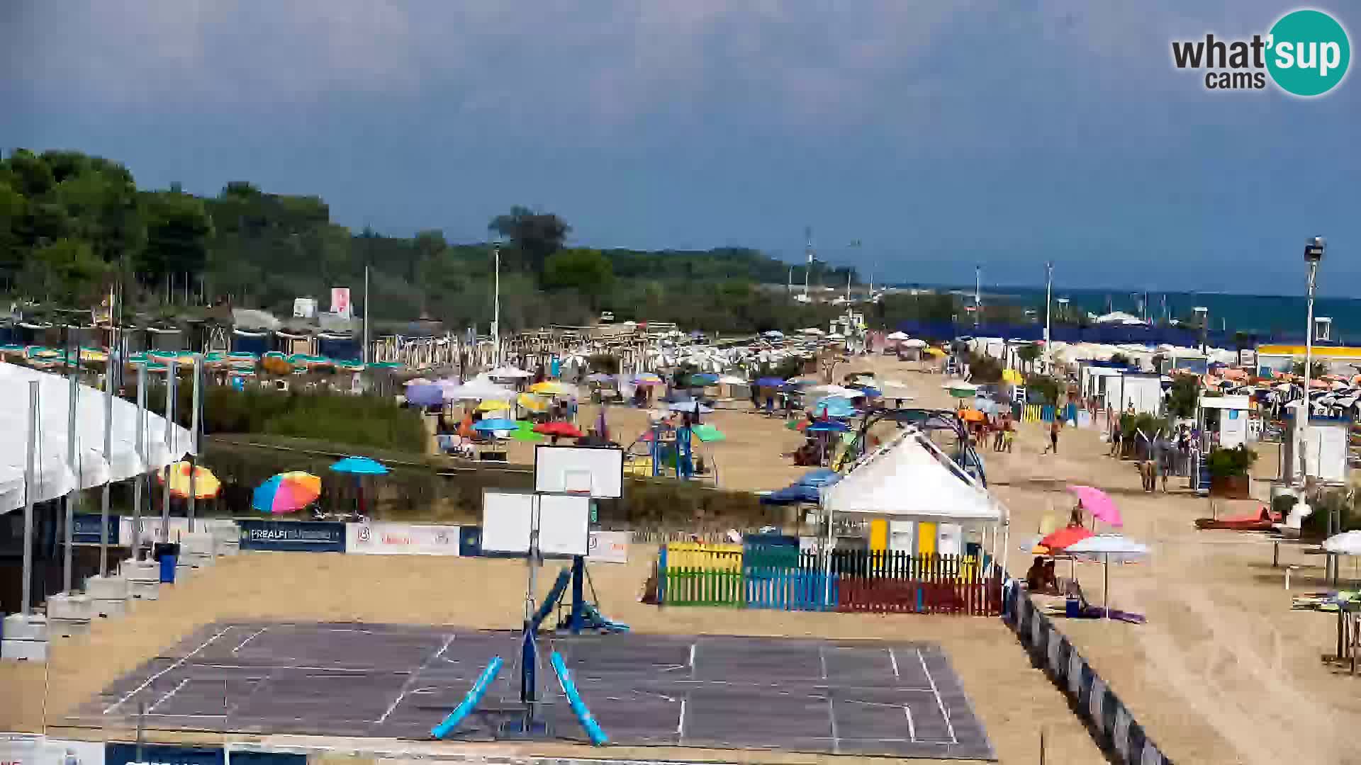 Bibione spiaggia webcam – Piazzale Zenith