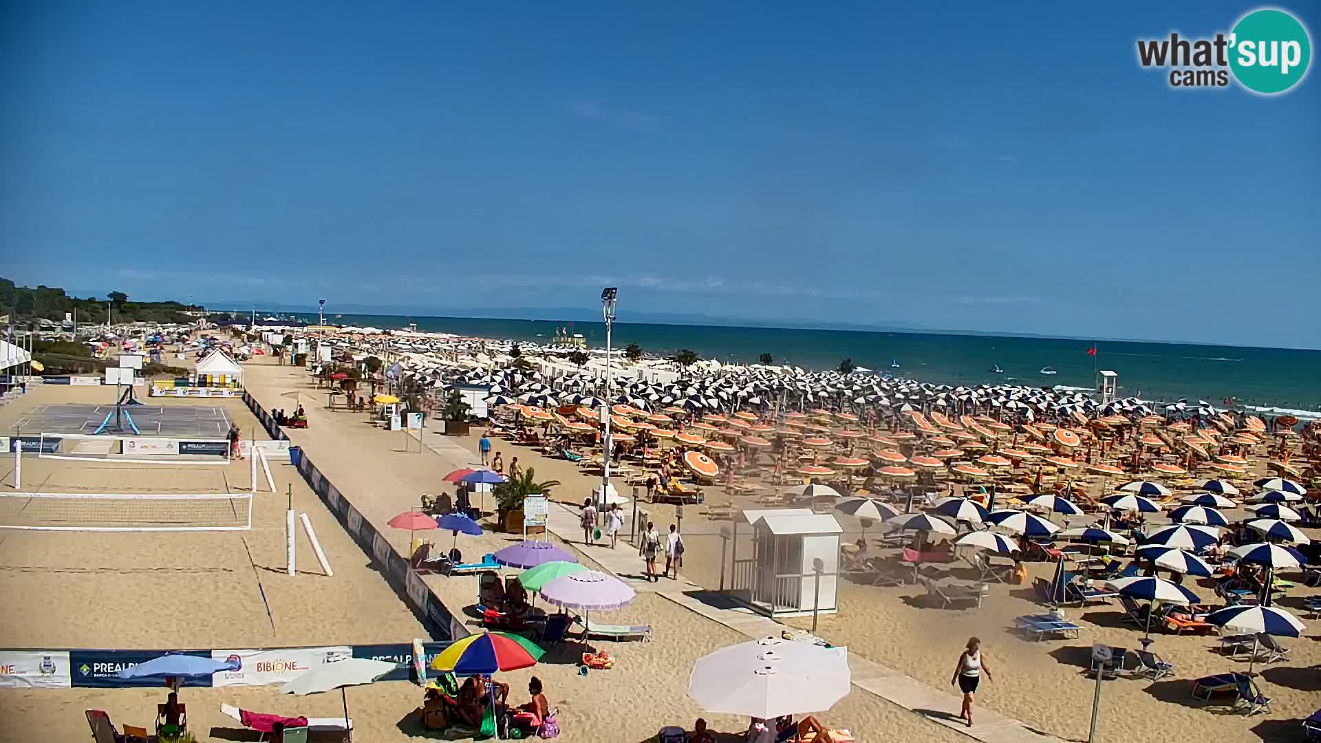 La webcam de la plage de Bibione – Zenith