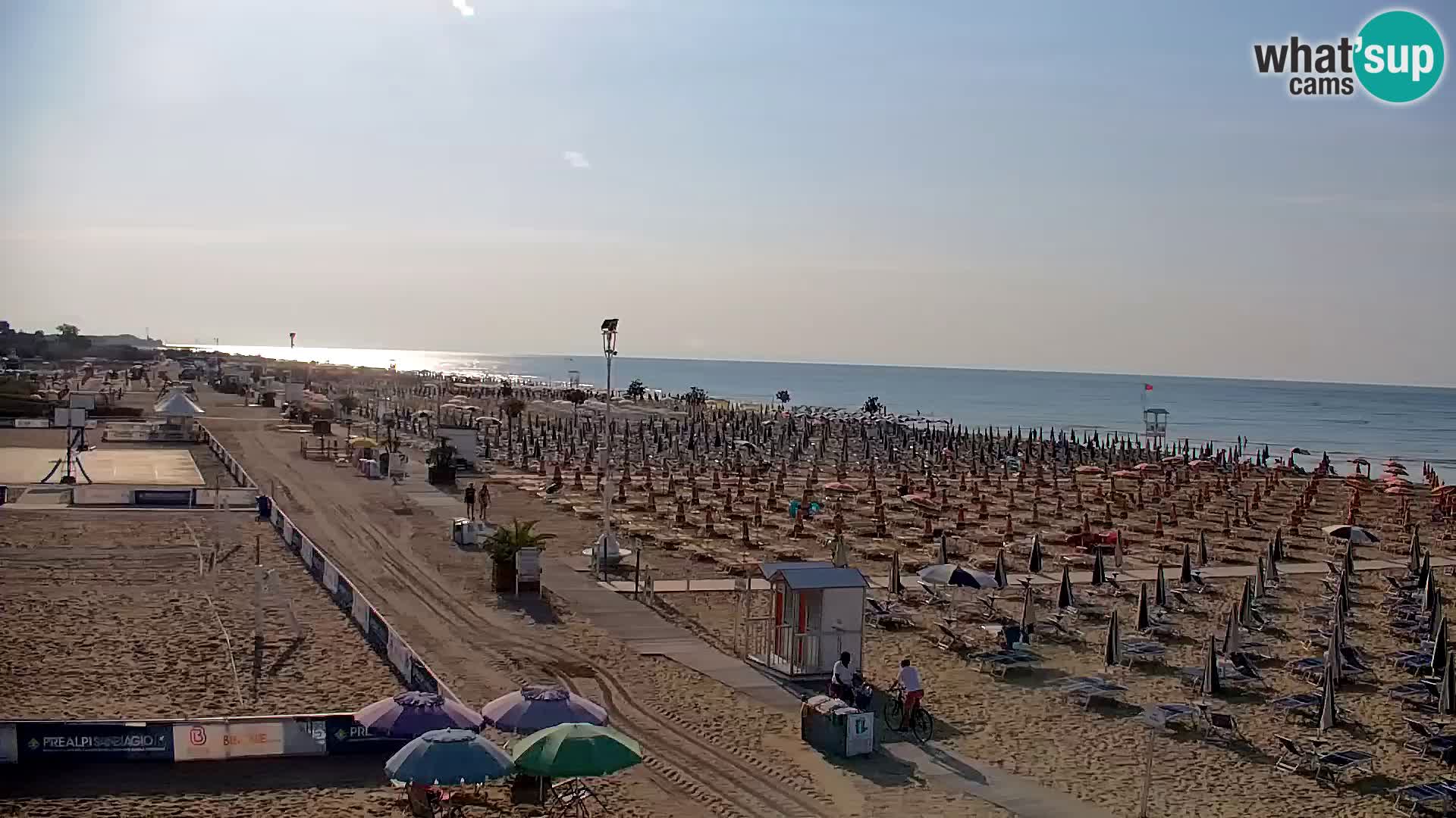 The Bibione beach webcam – Zenith