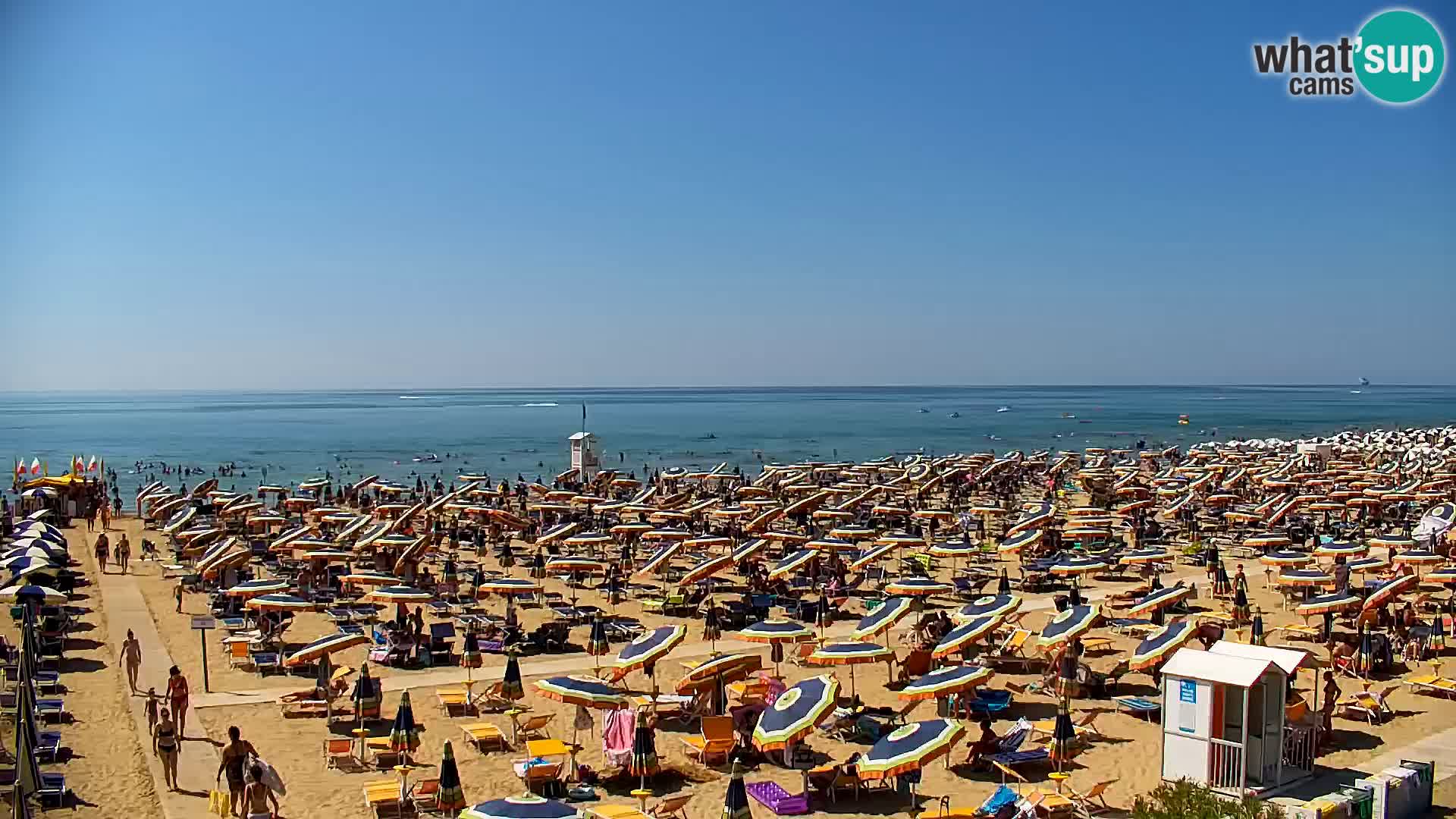 Bibione spiaggia webcam – Piazzale Zenith
