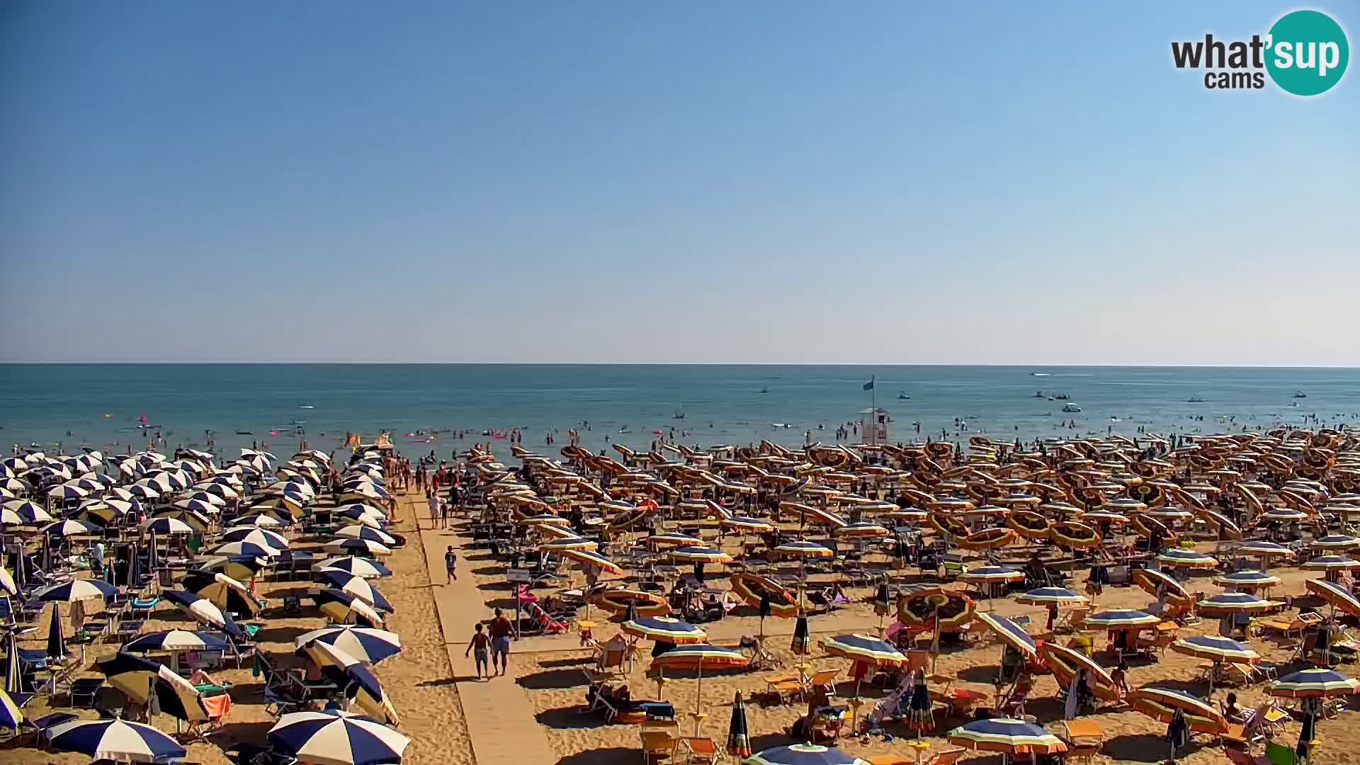 Bibione spiaggia webcam – Piazzale Zenith