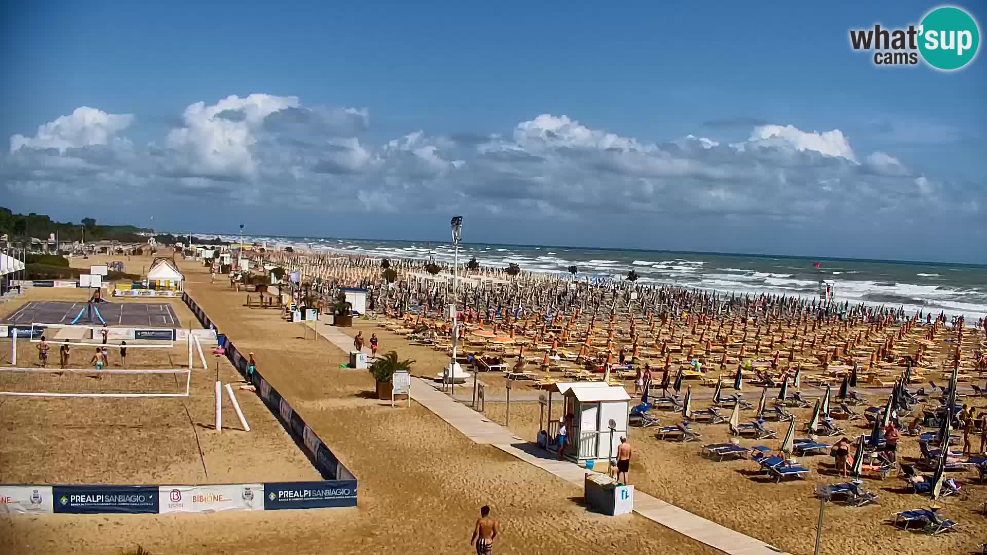 The Bibione beach webcam – Zenith