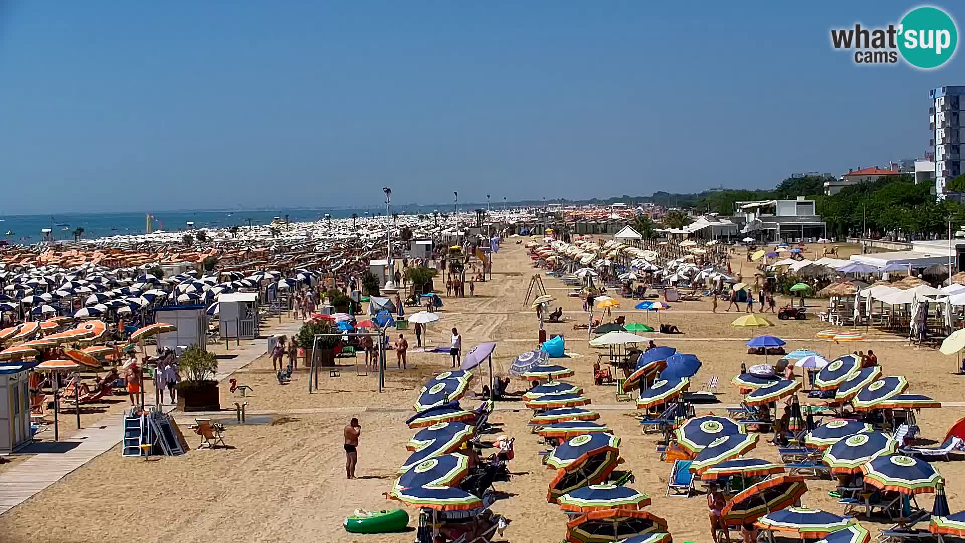 Bibione spiaggia webcam – Piazzale Zenith