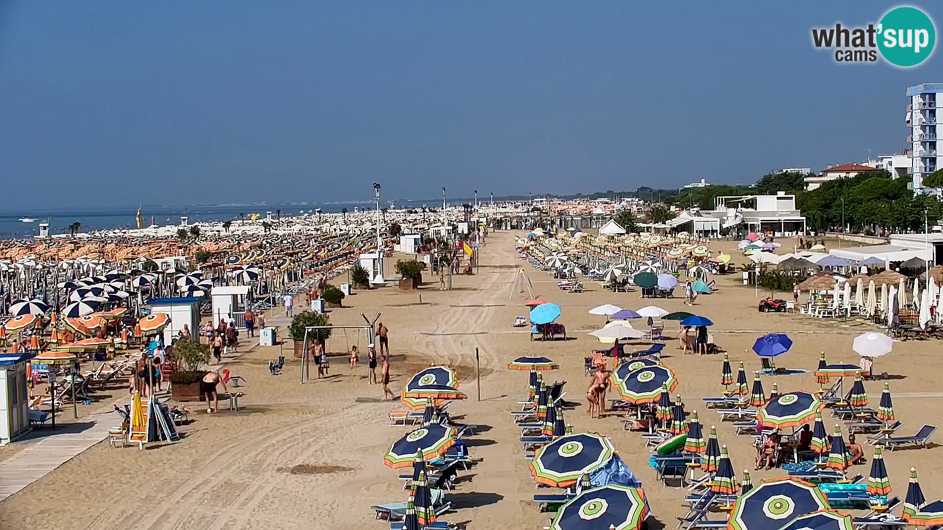 Bibione spiaggia webcam – Piazzale Zenith