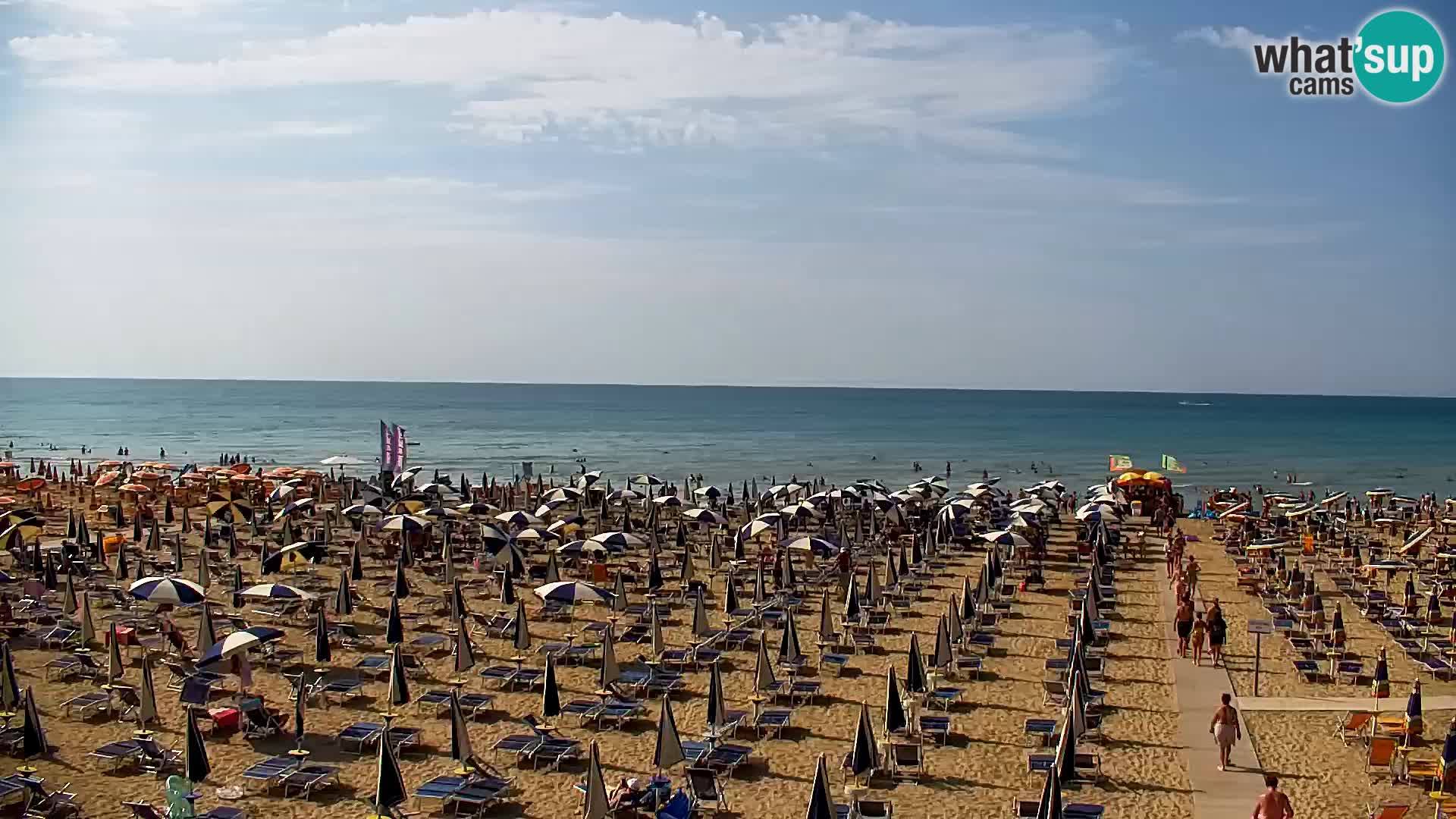 Bibione spiaggia webcam – Piazzale Zenith