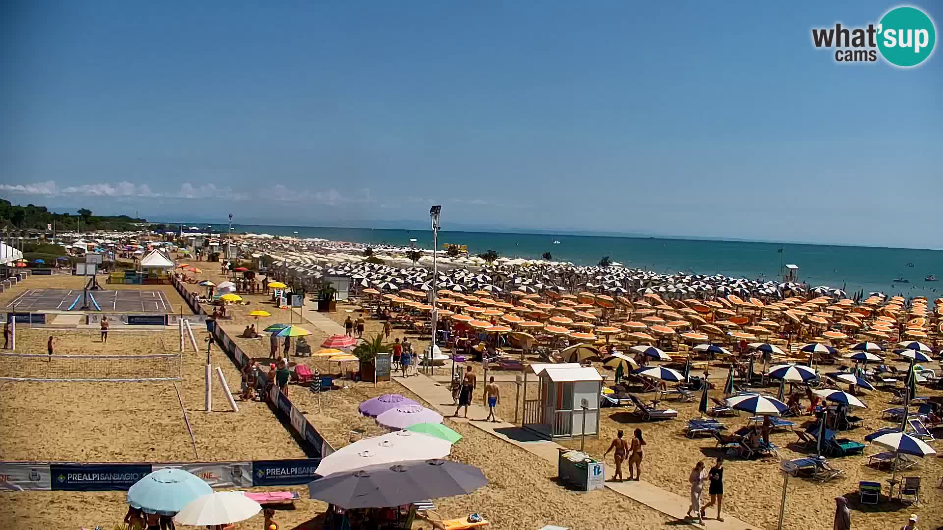La webcam de la plage de Bibione – Zenith