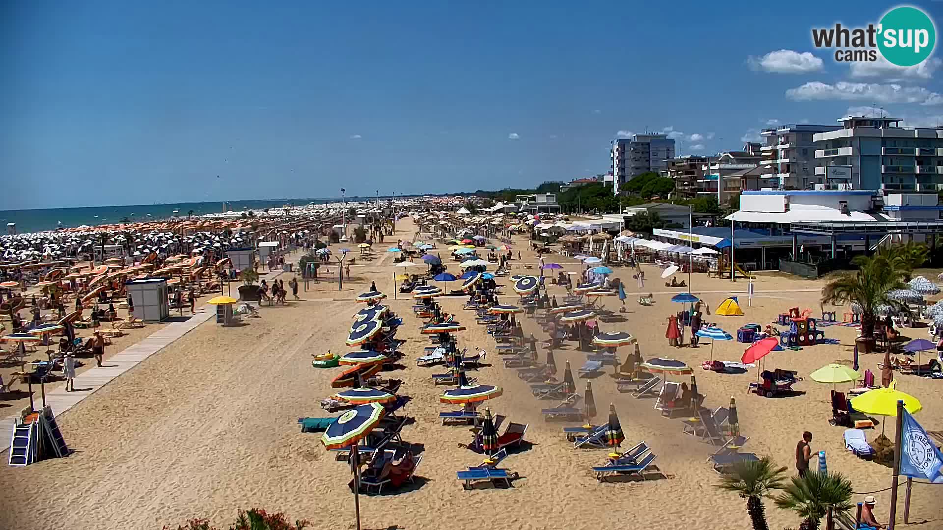 La webcam de la plage de Bibione – Zenith