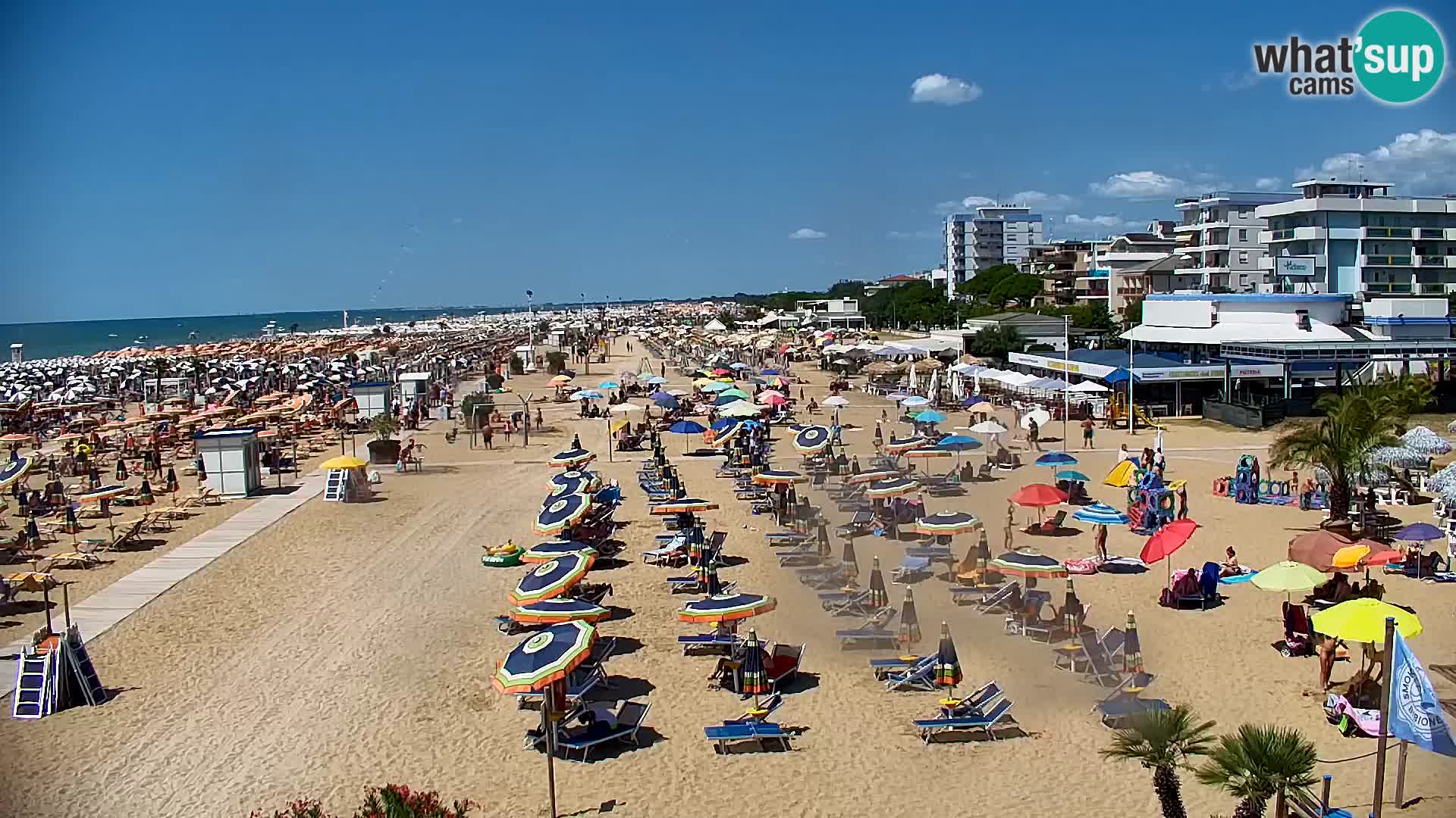 Bibione spiaggia webcam – Piazzale Zenith