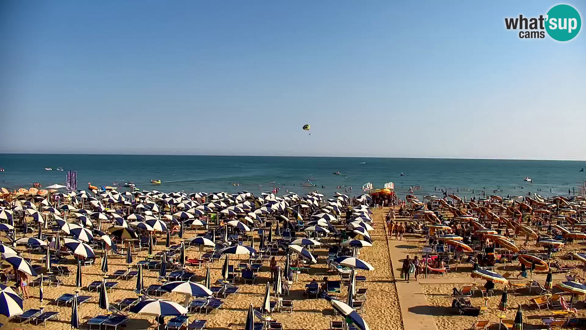 La cámara web de la playa de Bibione – Zenith