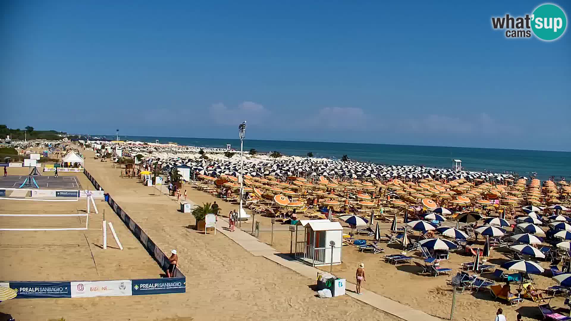 Spletna kamera na plaži Bibione – Zenit