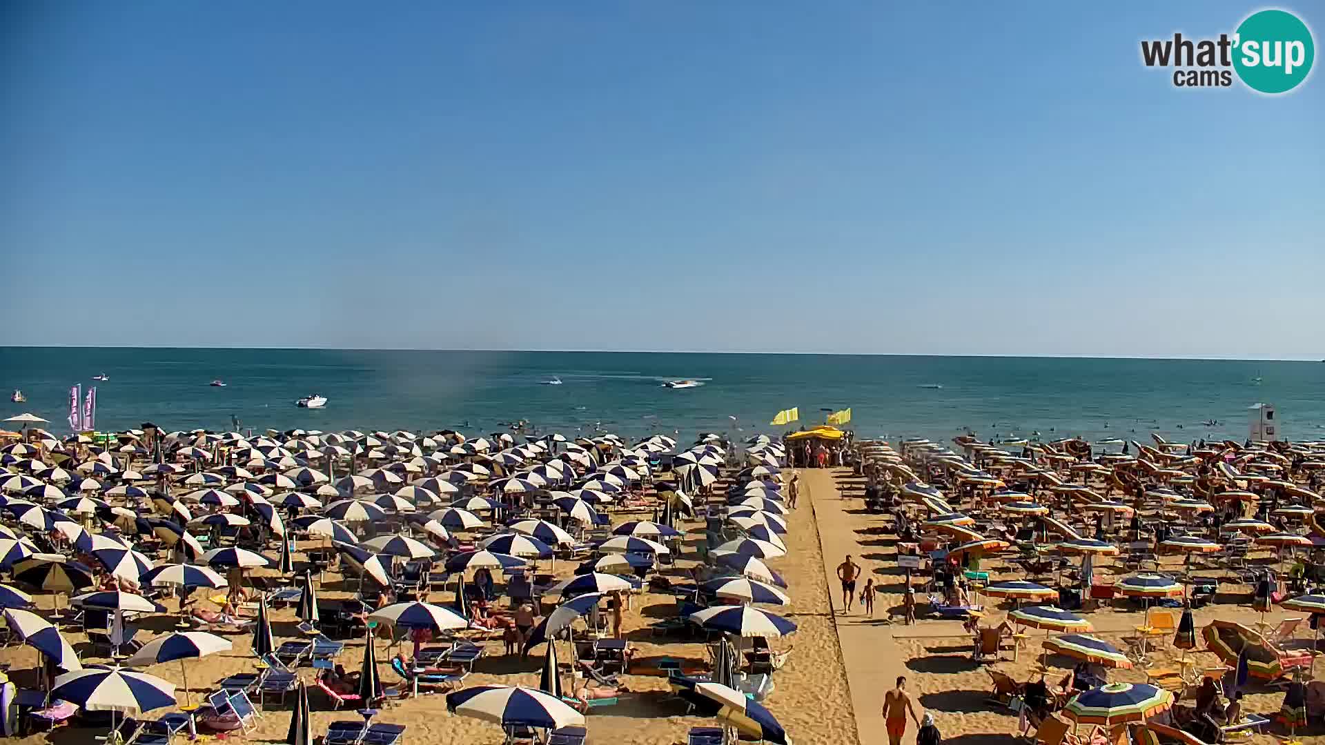 The Bibione beach webcam – Zenith