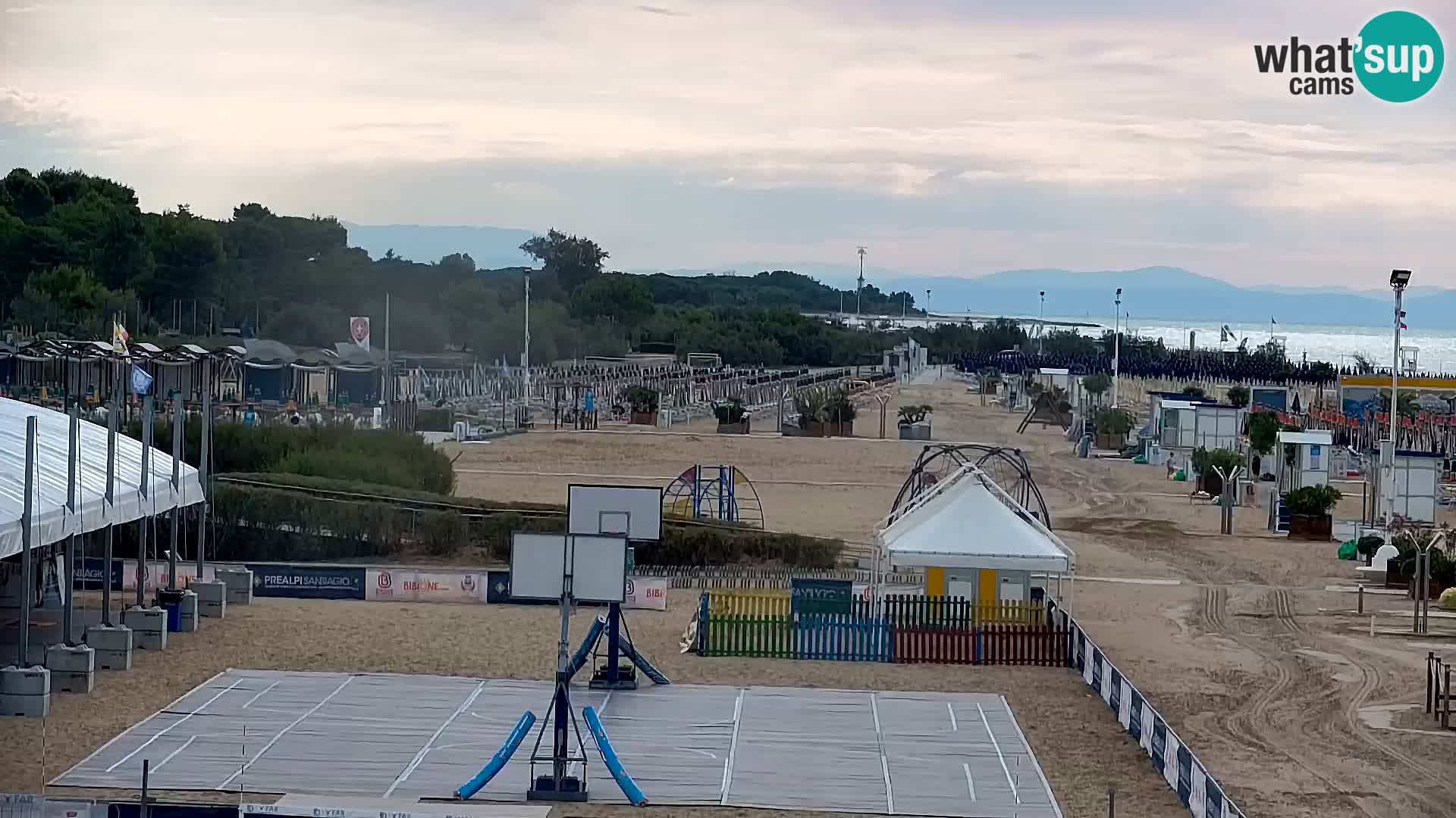 The Bibione beach webcam  – Zenith