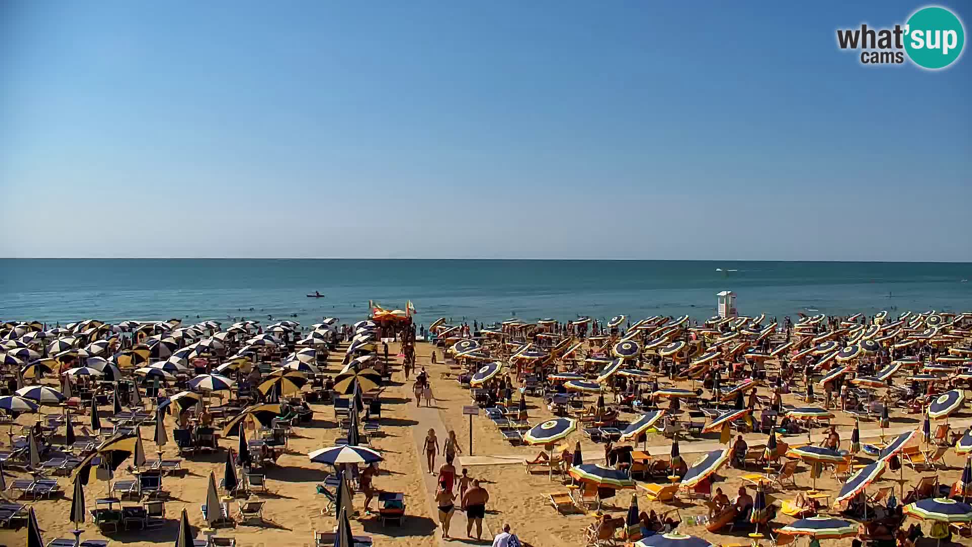 The Bibione beach webcam  – Zenith