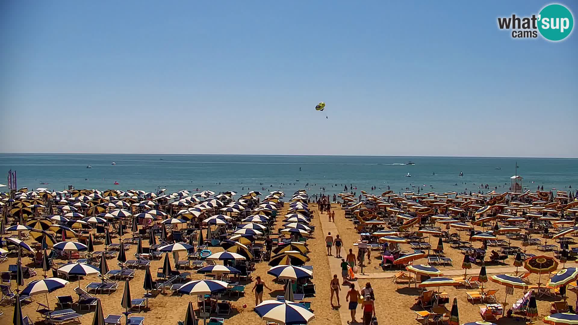 Bibione strand webcam  – Zenith