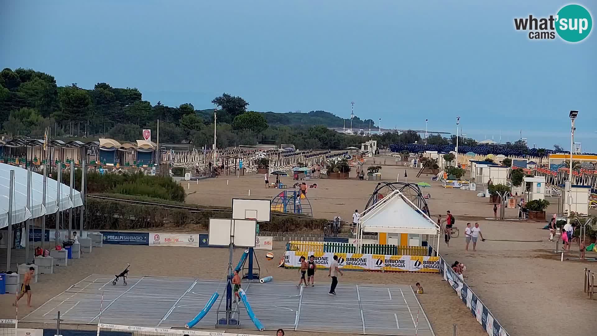 The Bibione beach webcam  – Zenith