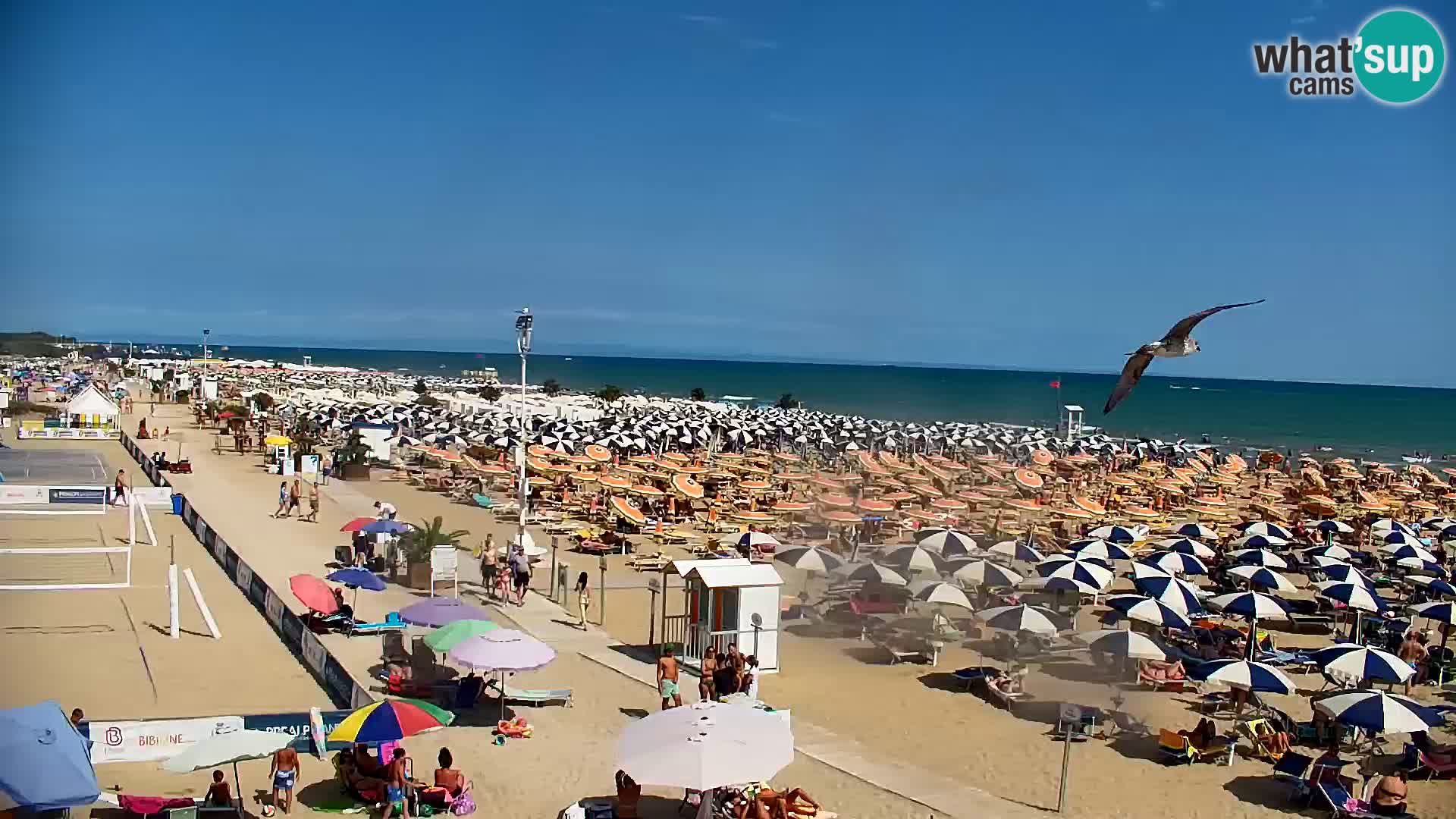 Bibione spiaggia webcam – Piazzale Zenith