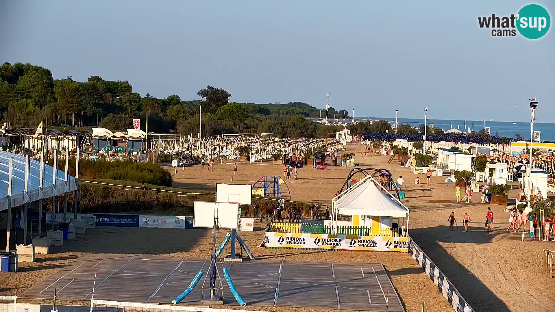 Spletna kamera na plaži Bibione – Zenit