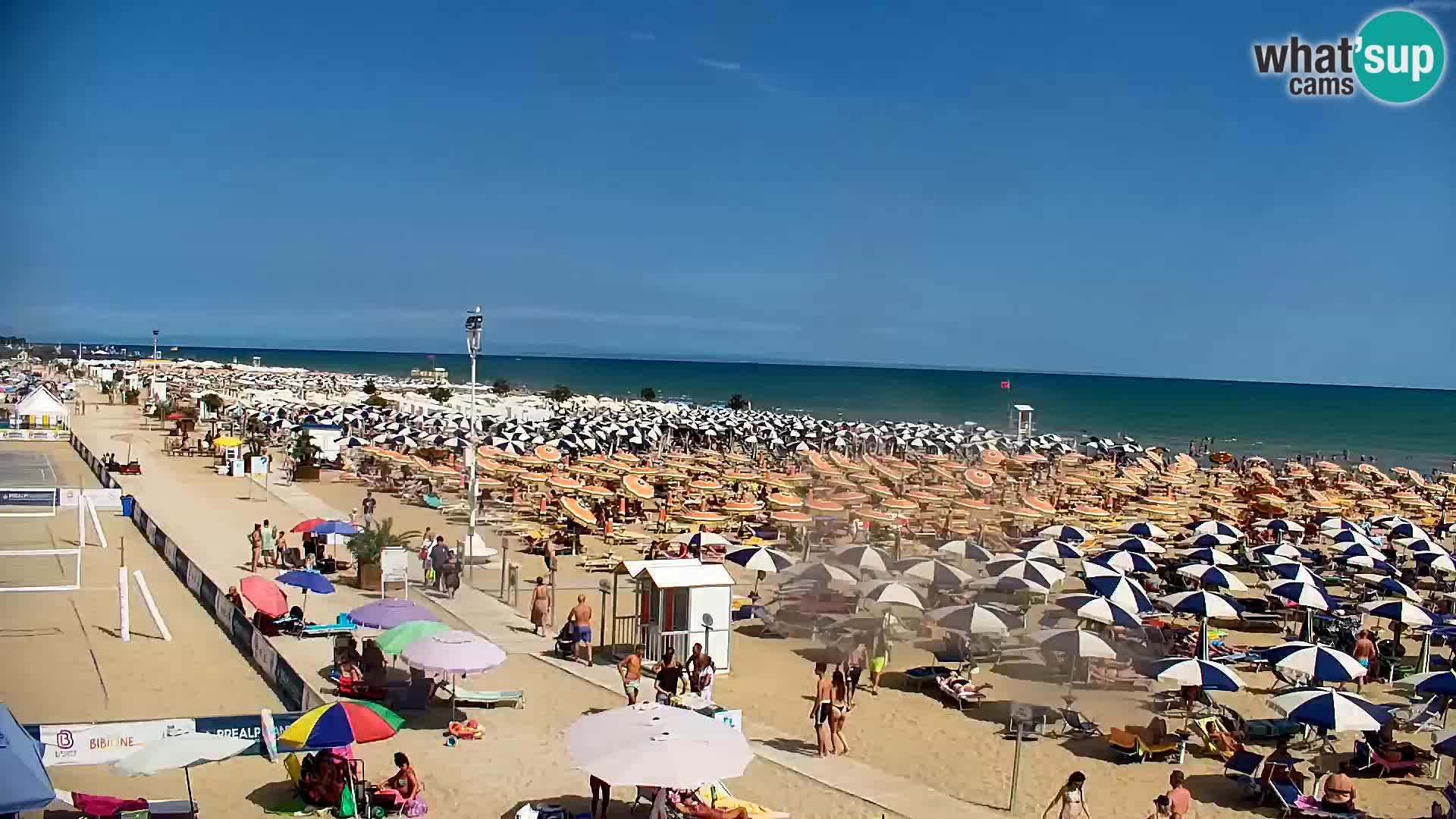 La webcam de la plage de Bibione – Zenith