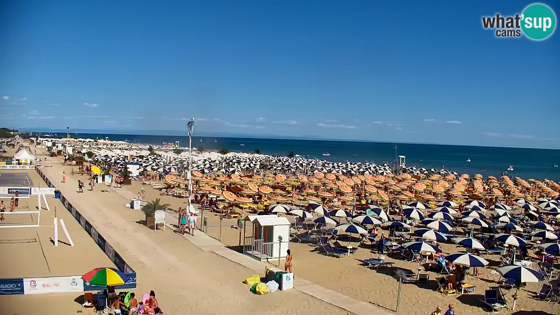 Bibione spiaggia webcam – Piazzale Zenith