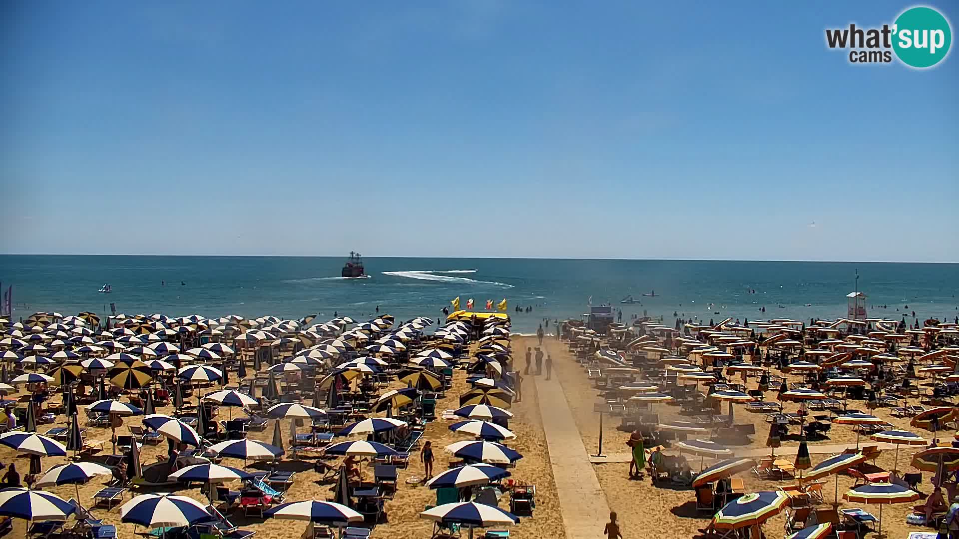 Bibione spiaggia webcam – Piazzale Zenith