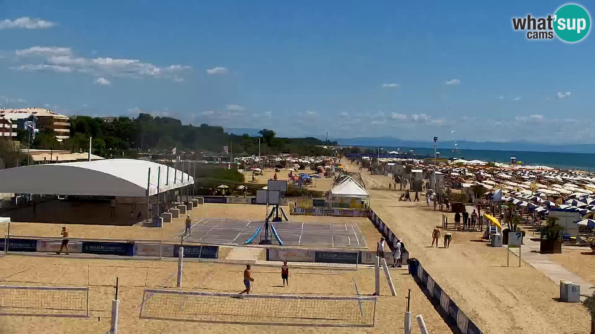 La webcam de la plage de Bibione – Zenith