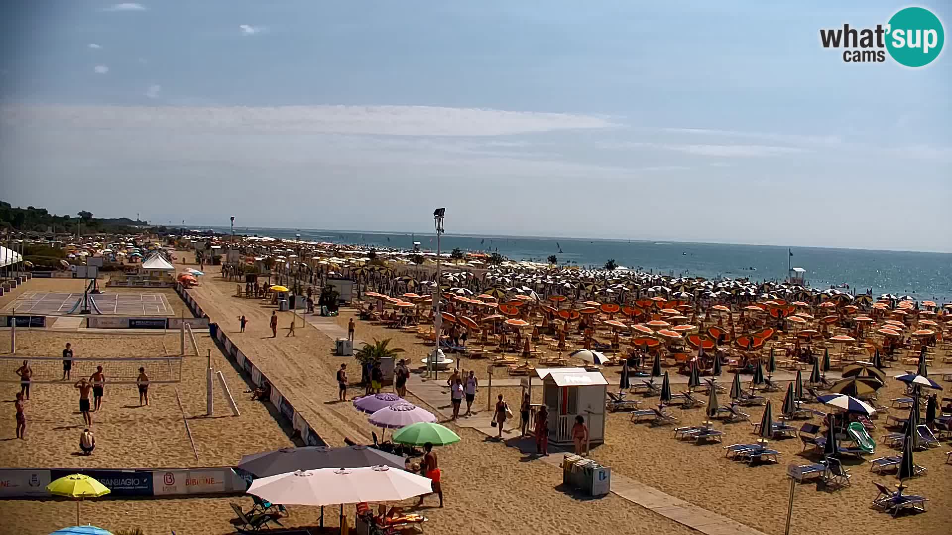 La cámara web de la playa de Bibione – Zenith